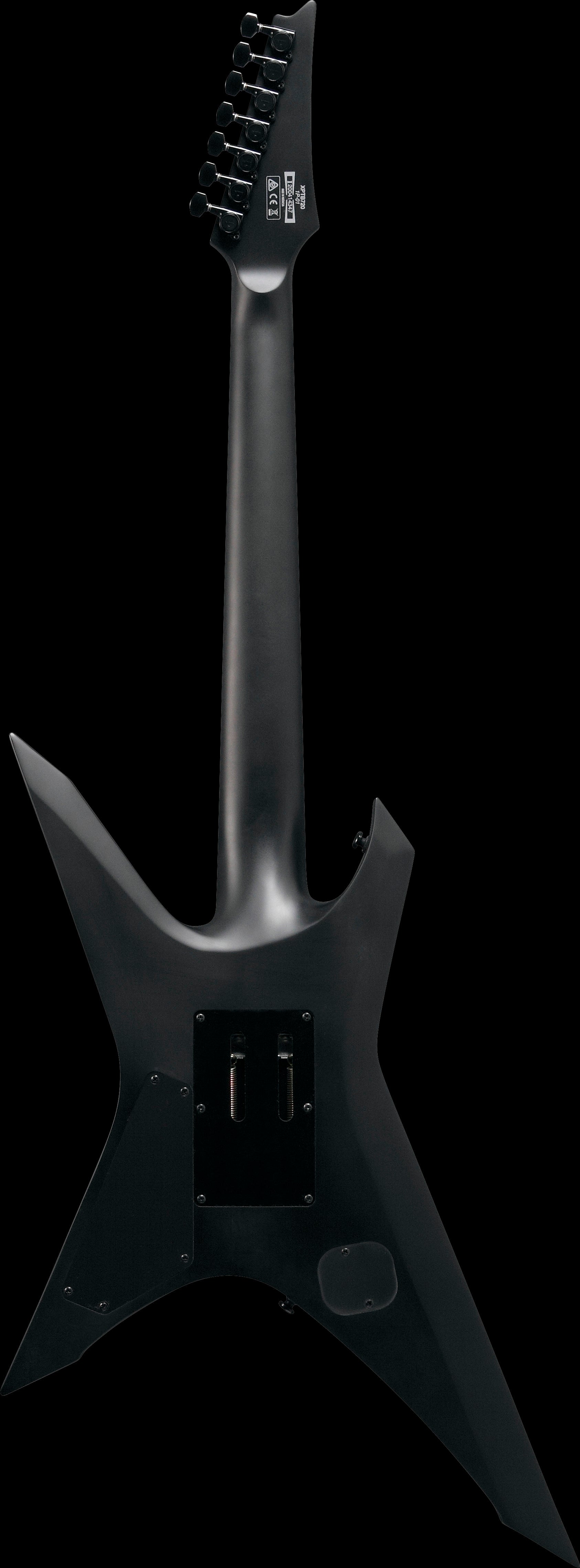 Ibanez Electric Guitar - Xiphos Iron Label 7str Electric Guitar w/Bag - Black Flat - XPTB720BKF