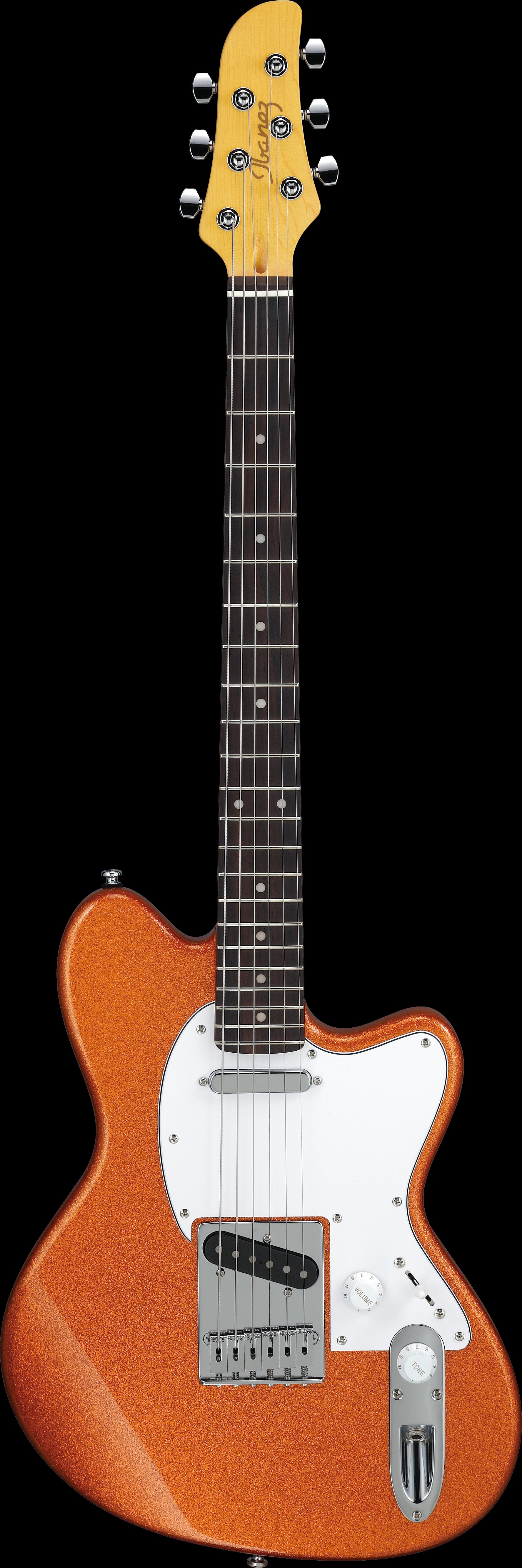 Ibanez Electric Guitar - Yvette Young Signature 6str Electric Guitar - Orange Cream Sparkle - YY20OCS