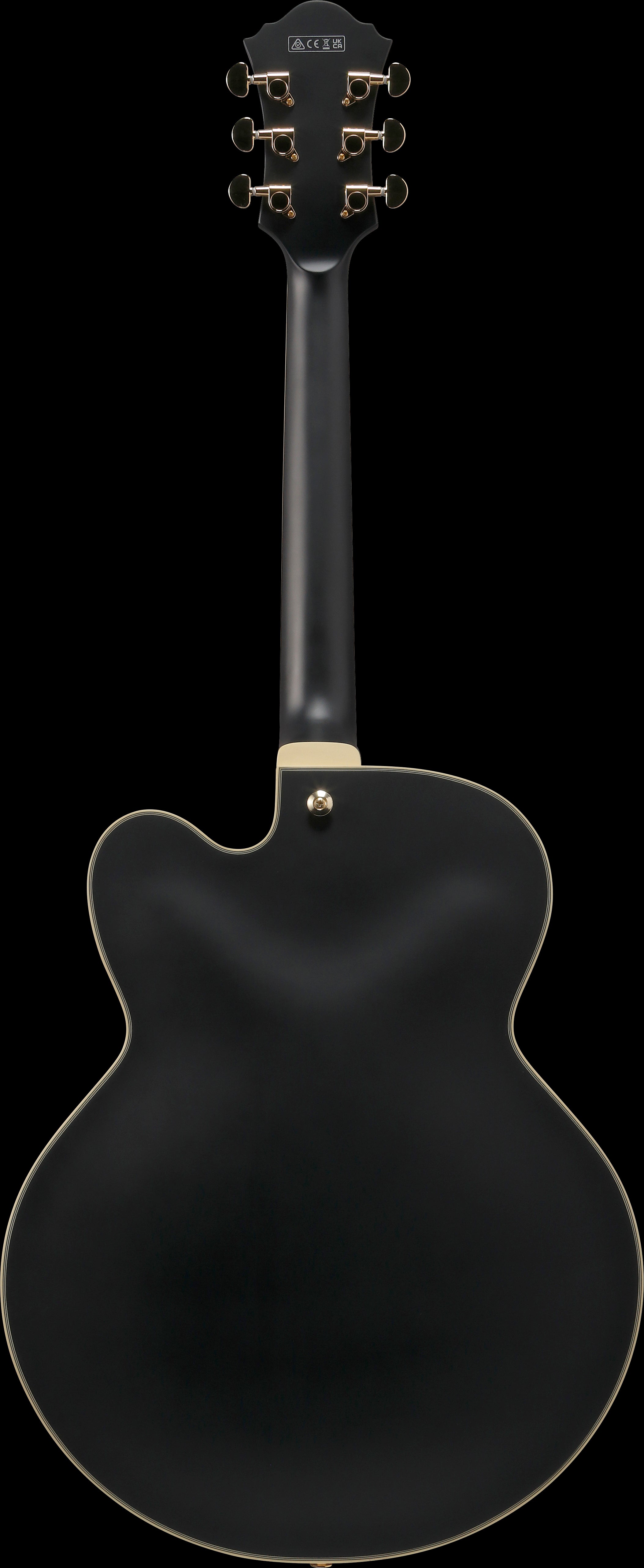 Ibanez Electric Guitar - AF Artcore 6str Electric Guitar  - Black Flat - AF75GBKF