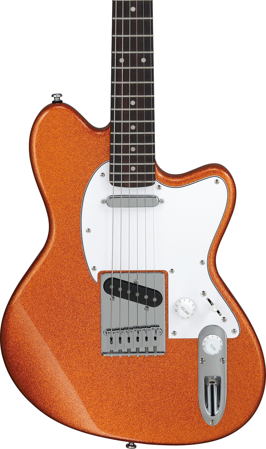 Ibanez Electric Guitar - Yvette Young Signature 6str Electric Guitar - Orange Cream Sparkle - YY20OCS