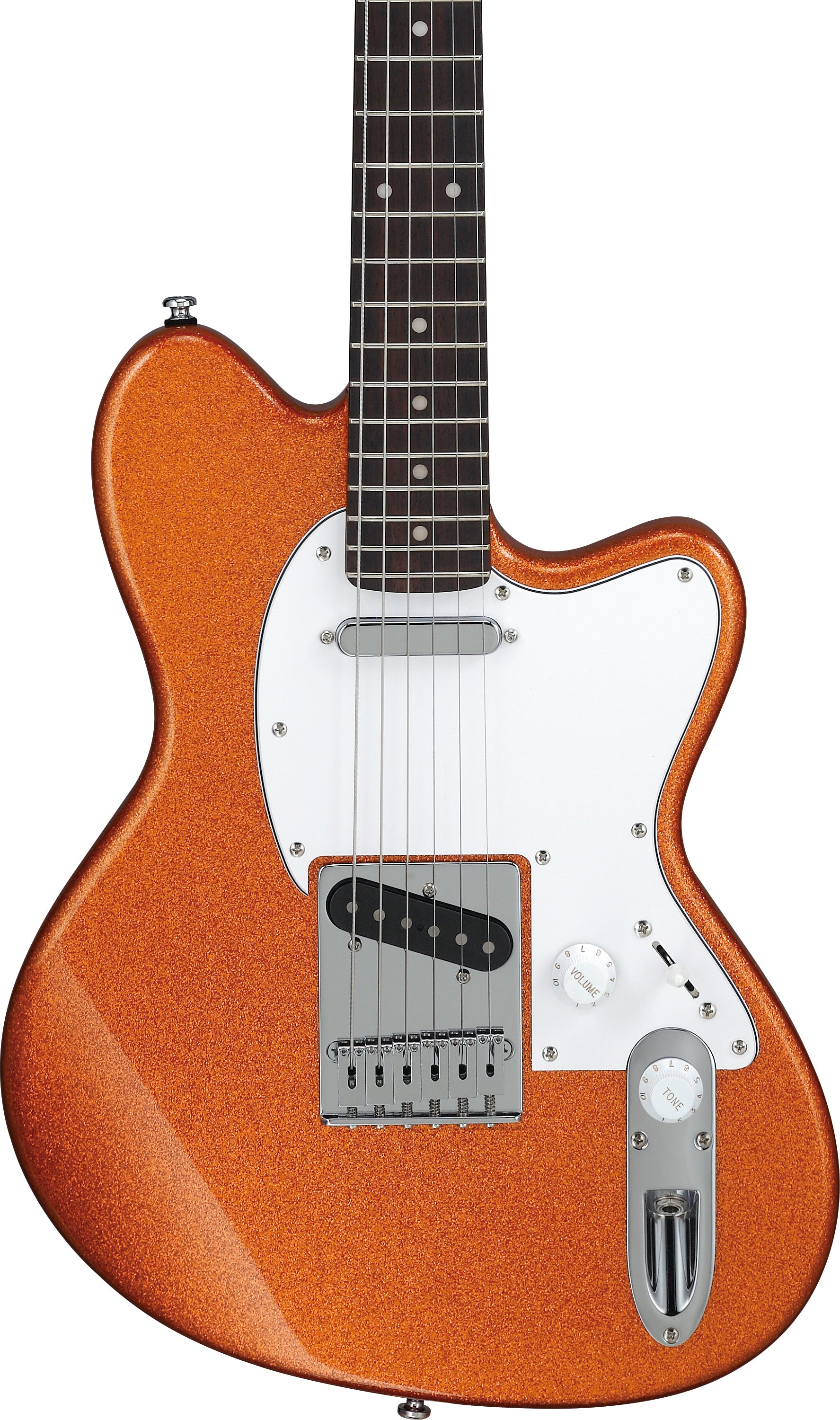 Ibanez Electric Guitar - Yvette Young Signature 6str Electric Guitar - Orange Cream Sparkle - YY20OCS