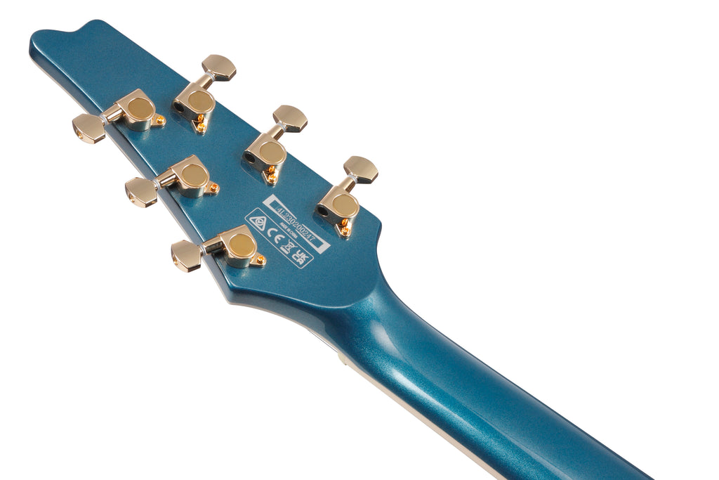Ibanez Electric Guitar - Iceman 6str Electric Guitar w/Bag - Antique Blue Metallic - IC420ABM