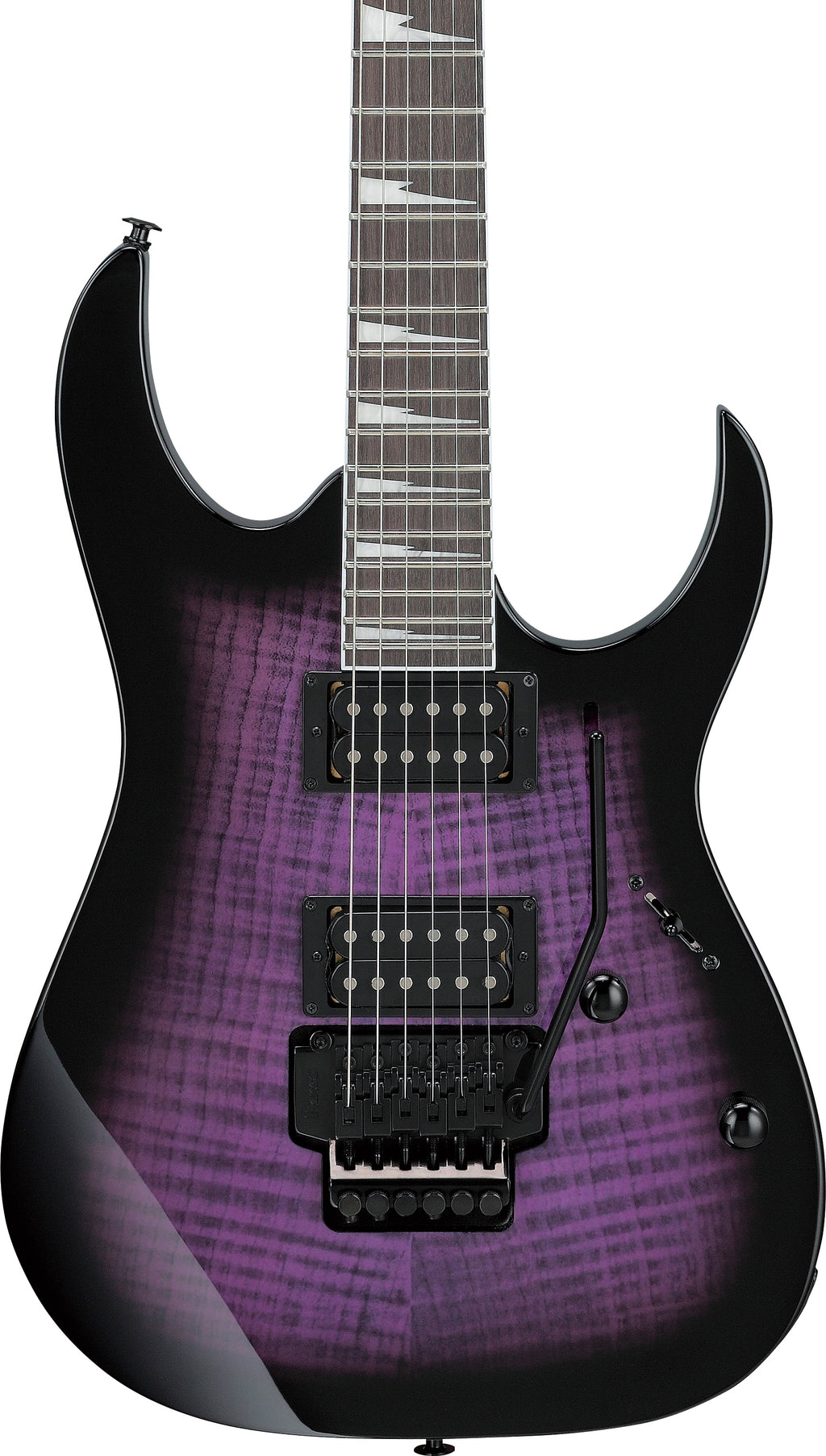 Ibanez Electric Guitar - GIO RG 6str Electric Guitar - Transparent Violet Sunburst - GRG320FATVT