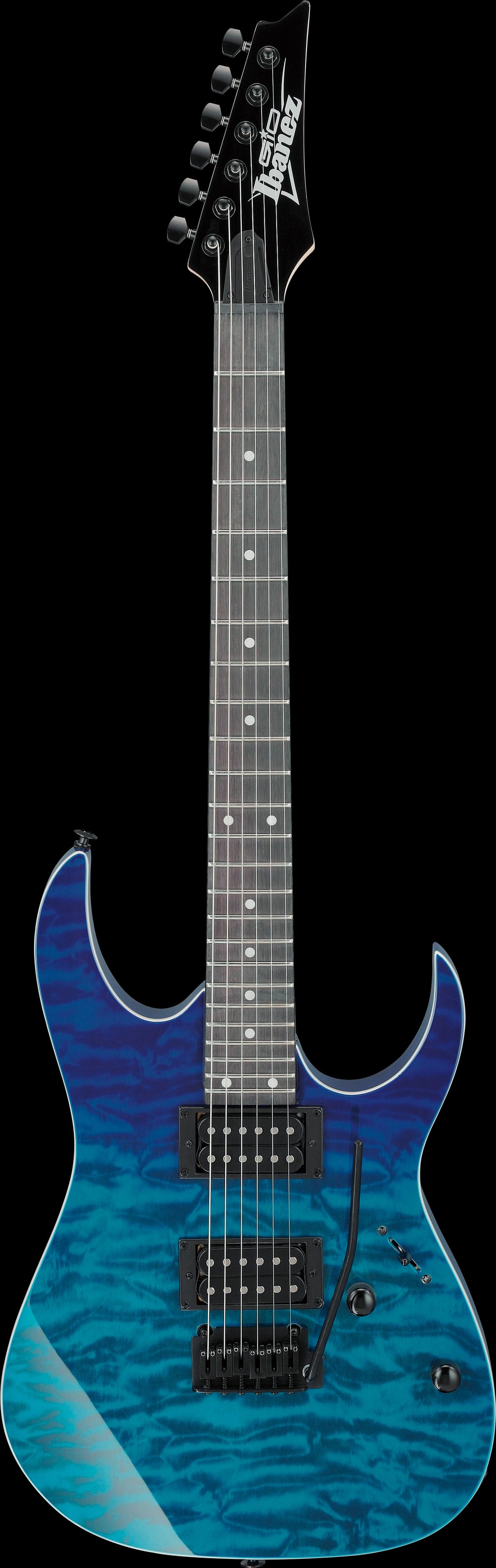 Ibanez Electric Guitar - GIO RG 6str Electric Guitar - Blue Gradation - GRG120QASPBGD