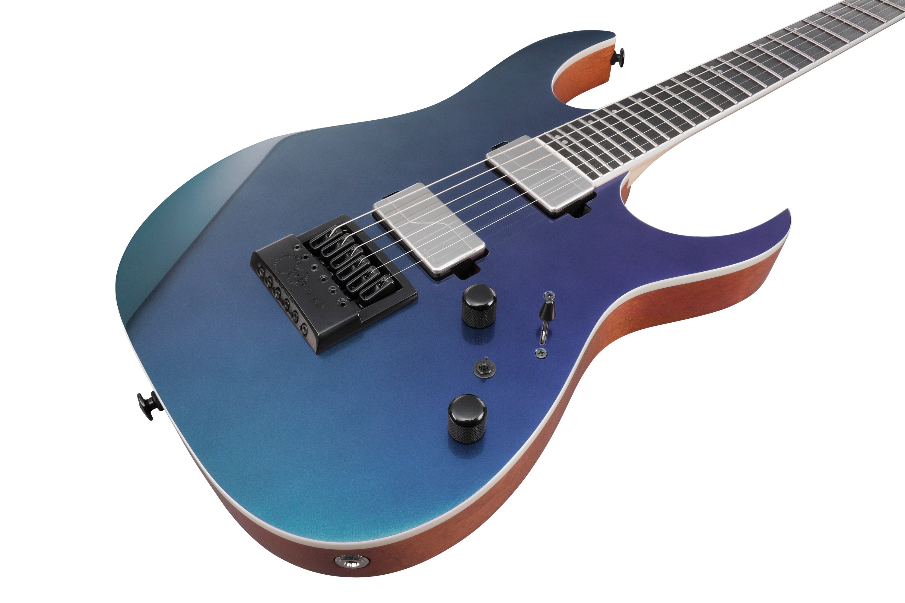 Ibanez Electric Guitar - RG Prestige 6str Electric Guitar w/Case - Polar Lights Flat - RG5121ETPRT