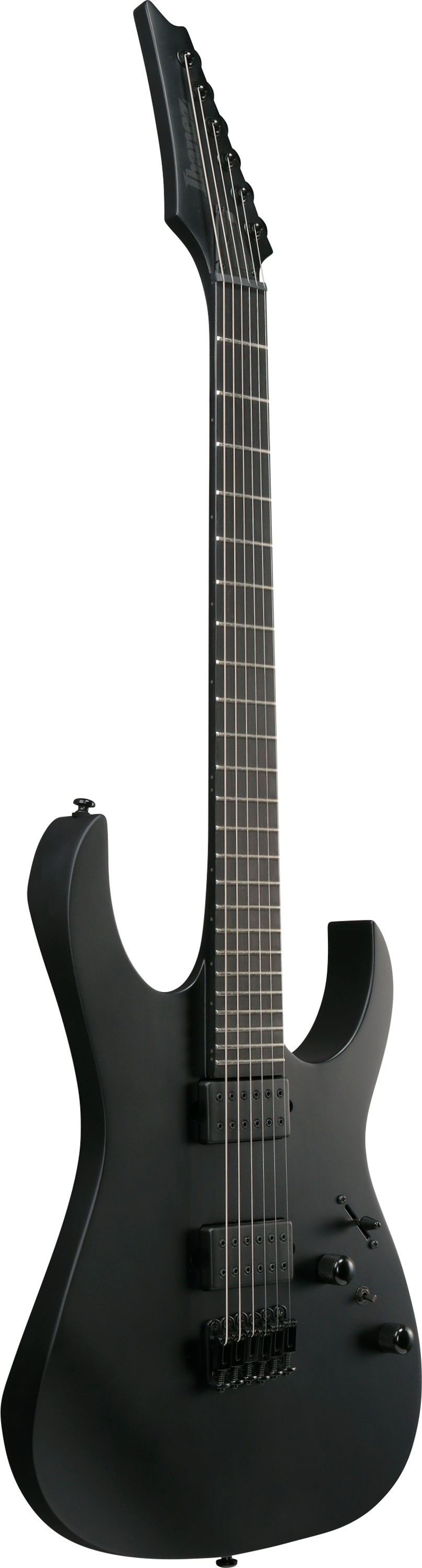 Ibanez Electric Guitar - RG Iron Label 6str Electric Guitar - Black Flat - RGRTB621BKF