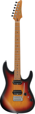 Ibanez Electric Guitar - AZ Prestige 6str Electric Guitar w/Case  - Tri Fade Burst Flat - AZ2402TFF