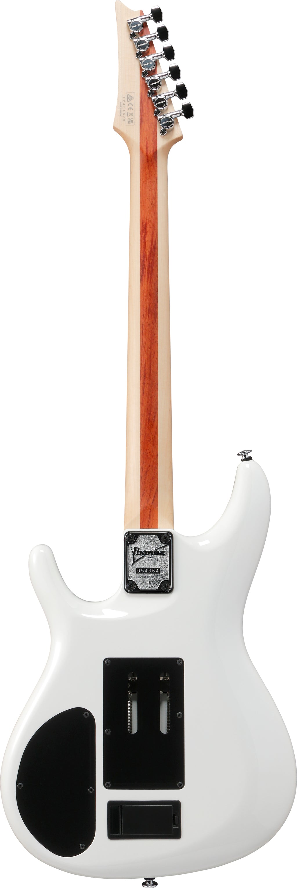 Ibanez Electric Guitar - Joe Satriani Signature 6str Electric Guitar w/Case - White - JS2480WH