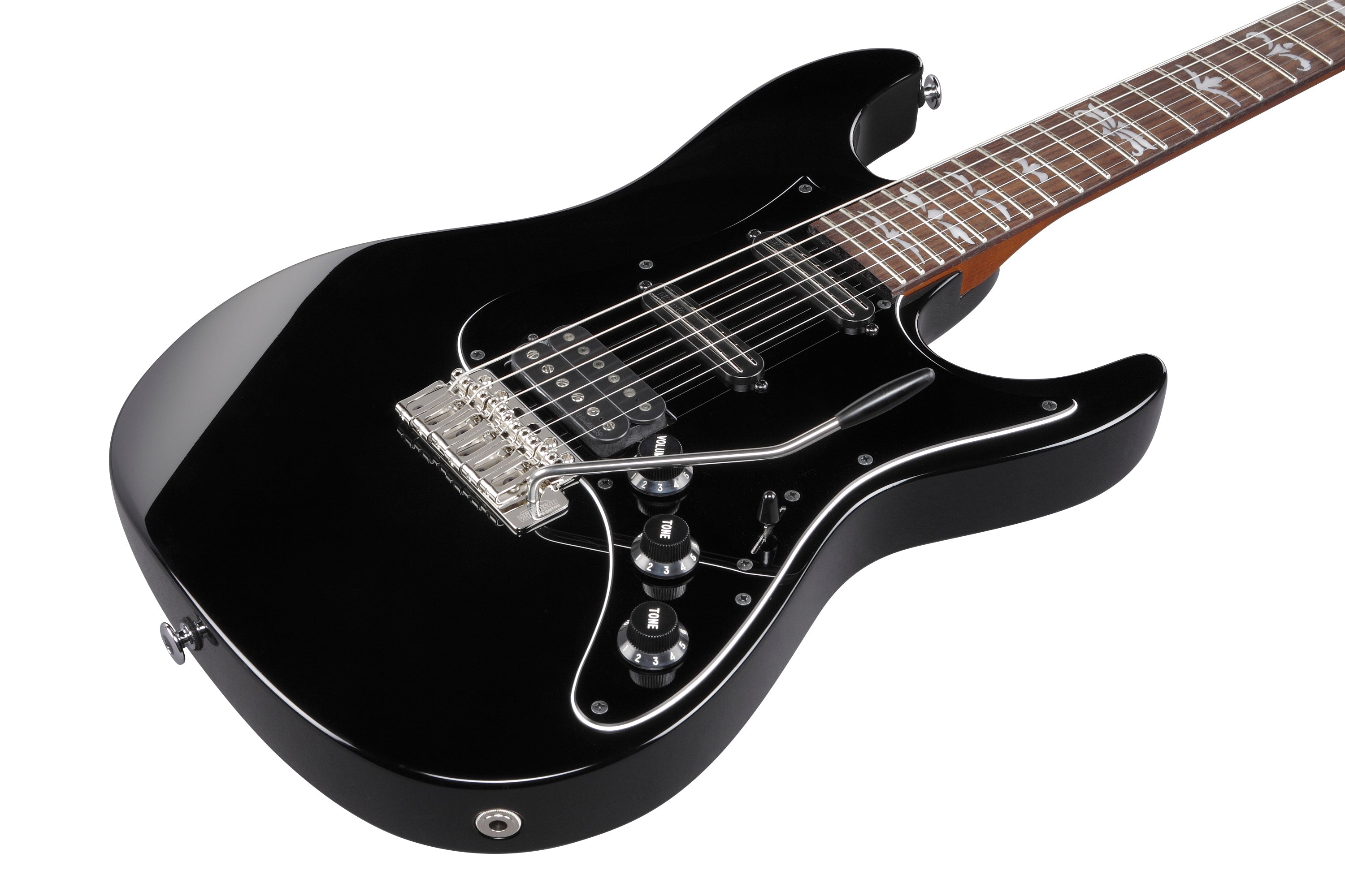 Ibanez Electric Guitar - Andy Timmons Signature 6str Electric Guitar w/Case - Black - ATZ300BK