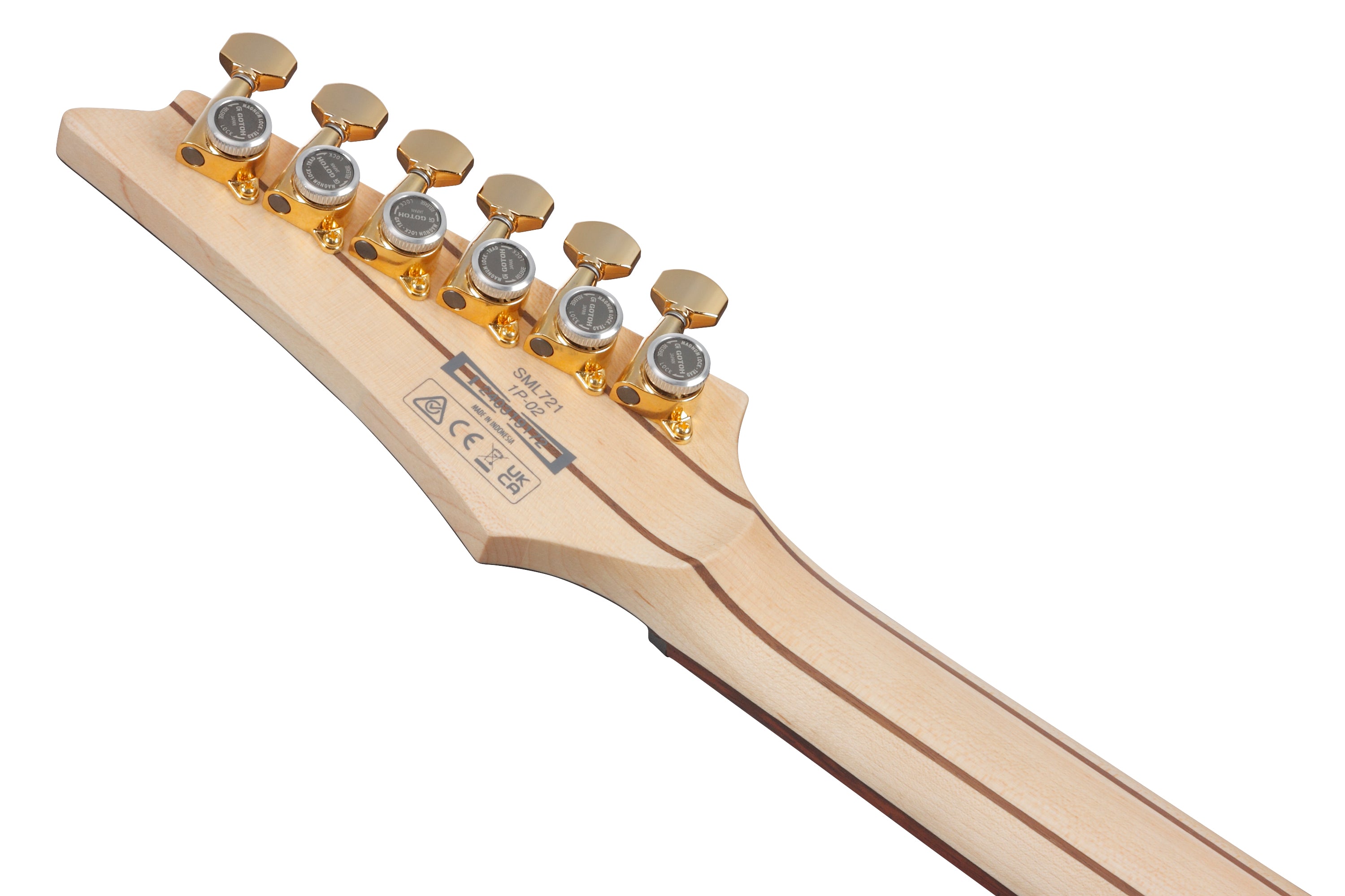 Ibanez Electric Guitar - S Axe Design Lab Multi-scale 6str Electric Guitar - Midnight Arctic Ocean Matte - SML721MAM