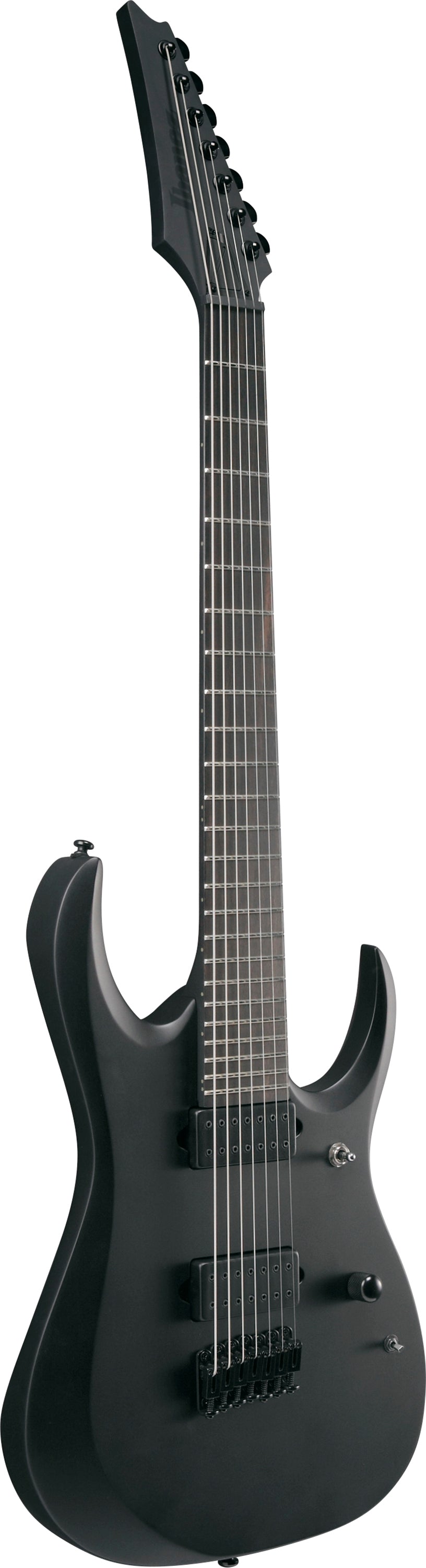 Ibanez Electric Guitar - RGD Iron Label 7str Electric Guitar - Black - RGDRB71BKF