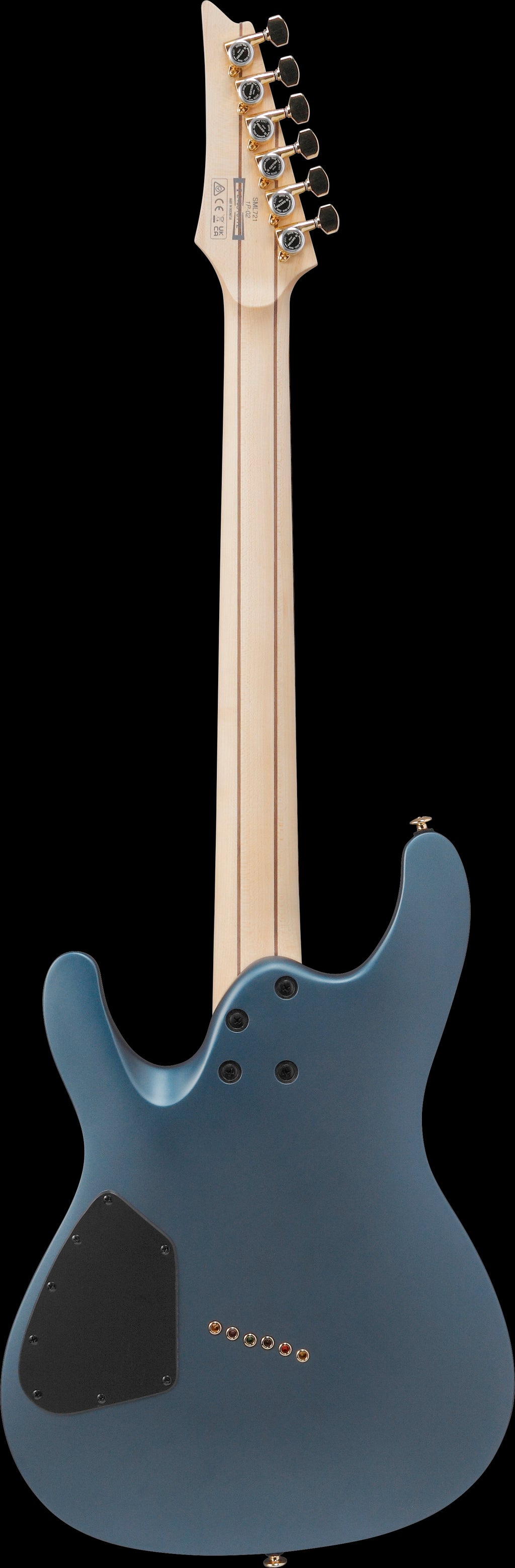 Ibanez Electric Guitar - S Axe Design Lab Multi-scale 6str Electric Guitar - Midnight Arctic Ocean Matte - SML721MAM