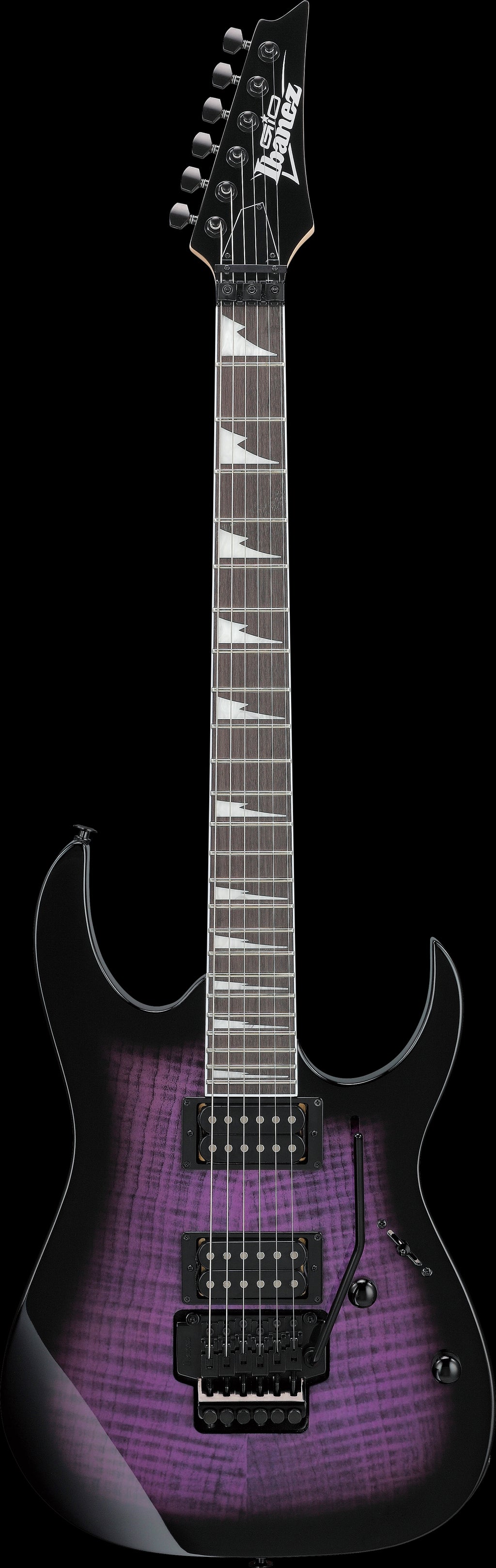 Ibanez Electric Guitar - GIO RG 6str Electric Guitar - Transparent Violet Sunburst - GRG320FATVT