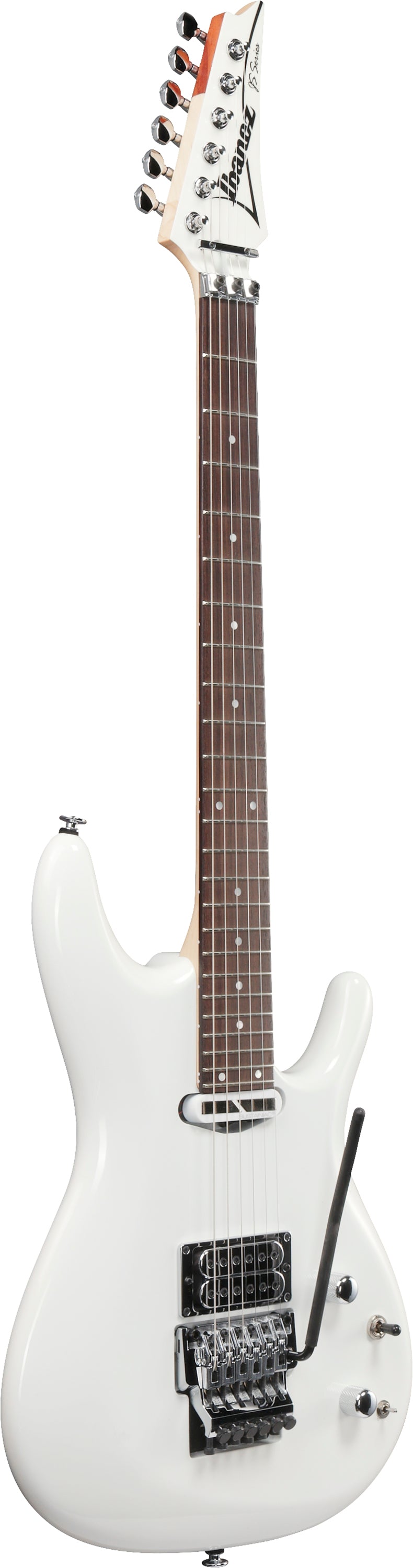 Ibanez Electric Guitar - Joe Satriani Signature 6str Electric Guitar w/Case - White - JS2480WH