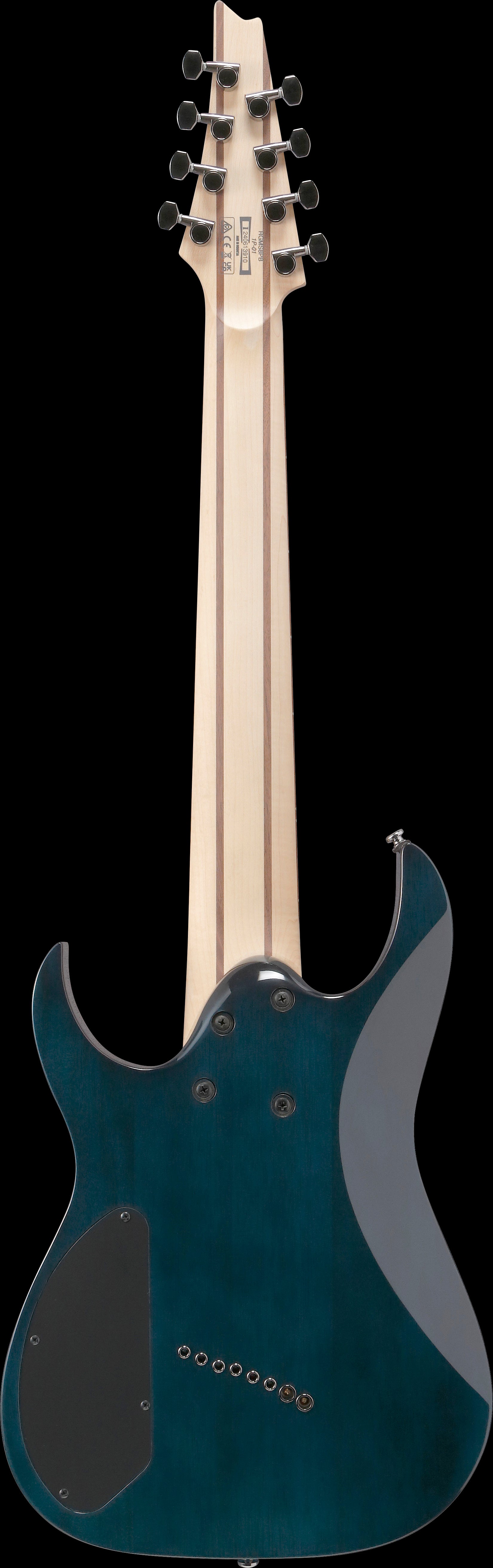 Ibanez Electric Guitar - RG Multi Scale 8str Electric Guitar - Cosmic Blue Starburst - RGMS8PBCBS