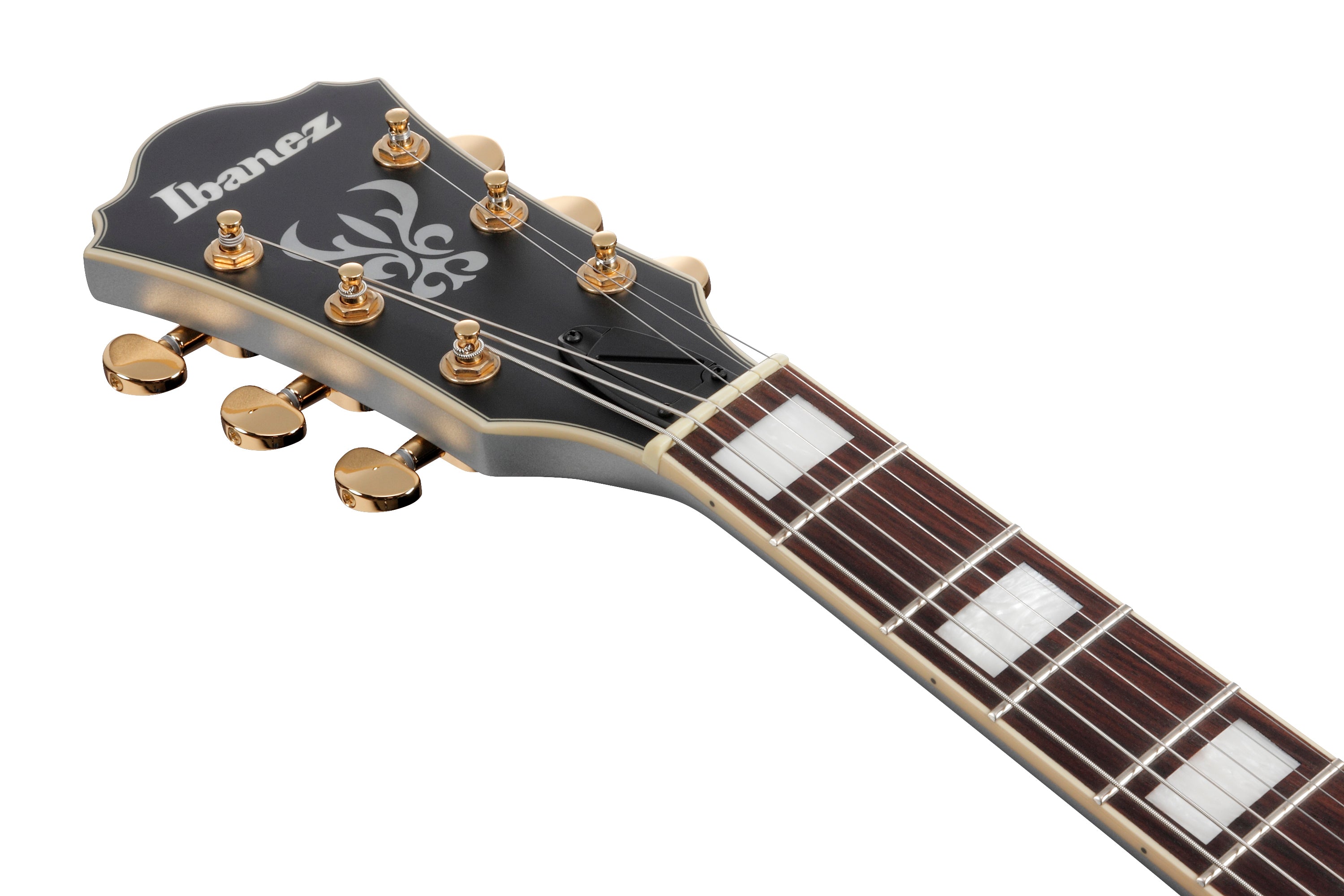 Ibanez Electric Guitar - AS Artcore 6str Electric Guitar  - Moonstone Silver Flat - AS73GMSF