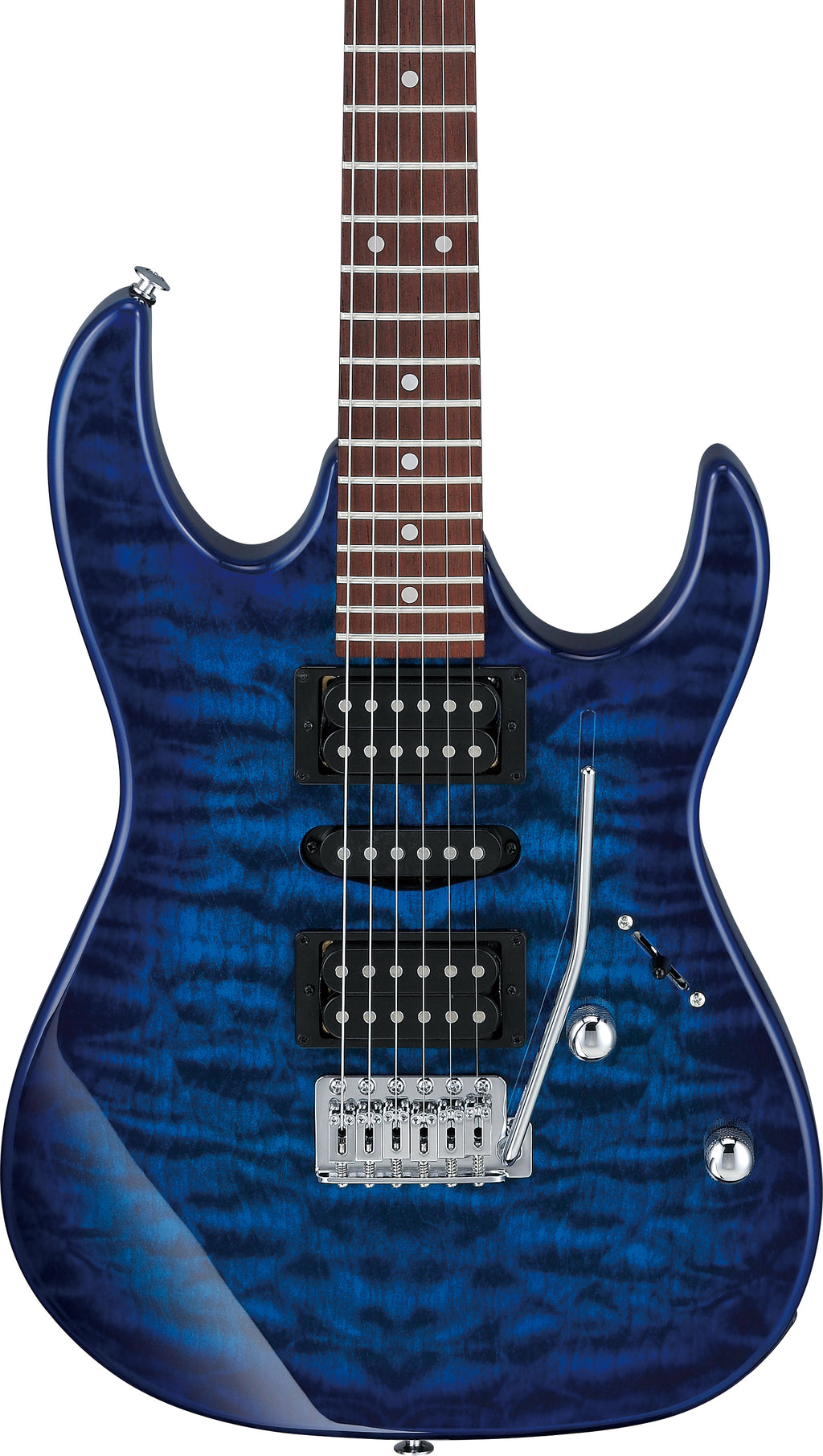 Ibanez Electric Guitar - GIO RX 6str Electric Guitar - Transparent Blue Burst - GRX70QATBB