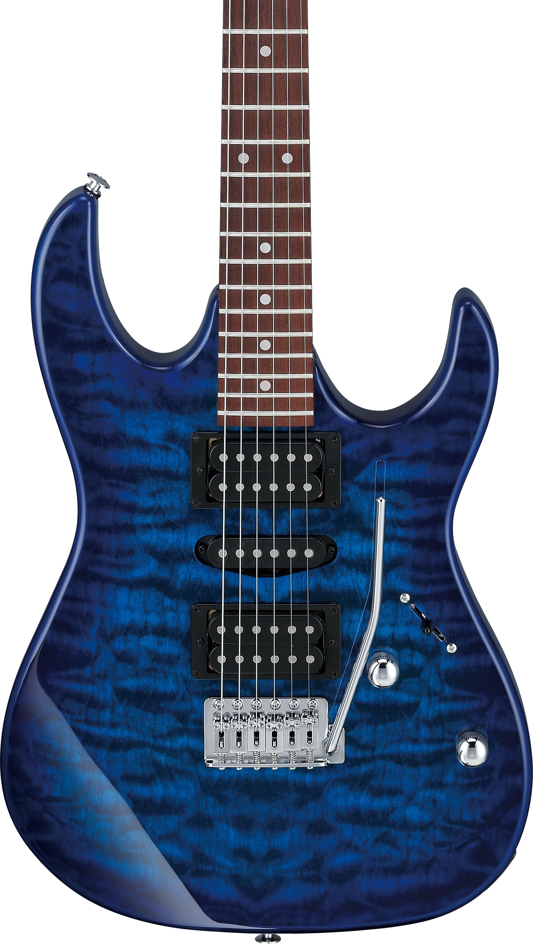 Ibanez Electric Guitar - GIO RX 6str Electric Guitar - Transparent Blue Burst - GRX70QATBB