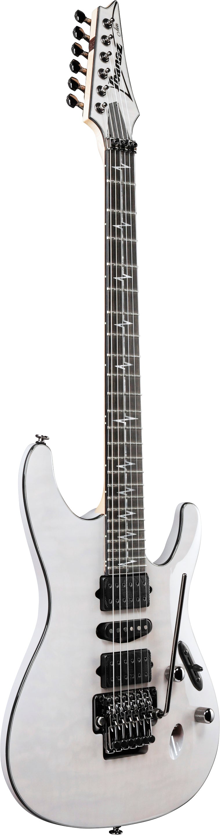 Ibanez Electric Guitar - Nita Strauss Signature 6str Electric Guitar w/Bag - Ghost - JIVAX2GH