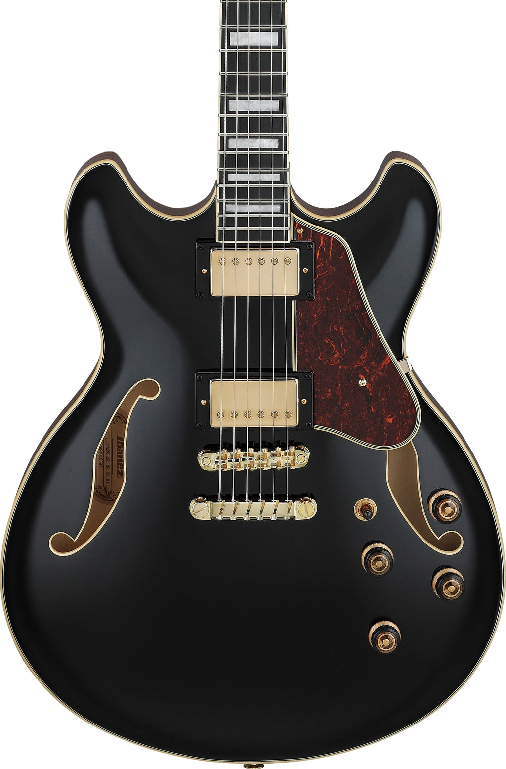Ibanez Electric Guitar - AS Artcore 6str Electric Guitar  - Black - AS93BCBK