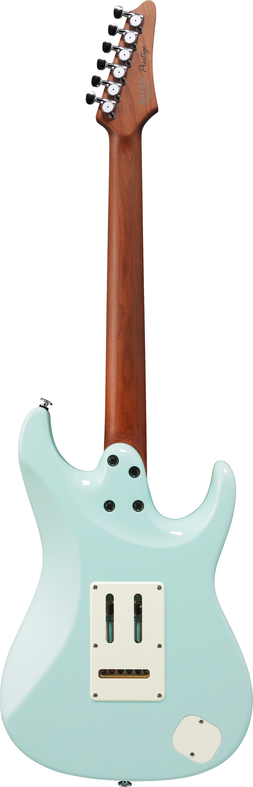 Ibanez Electric Guitar - AZ Prestige 6str Electric Guitar w/Case - Left Handed - Mint Green - AZ2204NWLMGR
