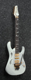 Ibanez Electric Guitar - Steve Vai Signature 6str Electric Guitar w/Case - Stallion White - PIA3761SLW