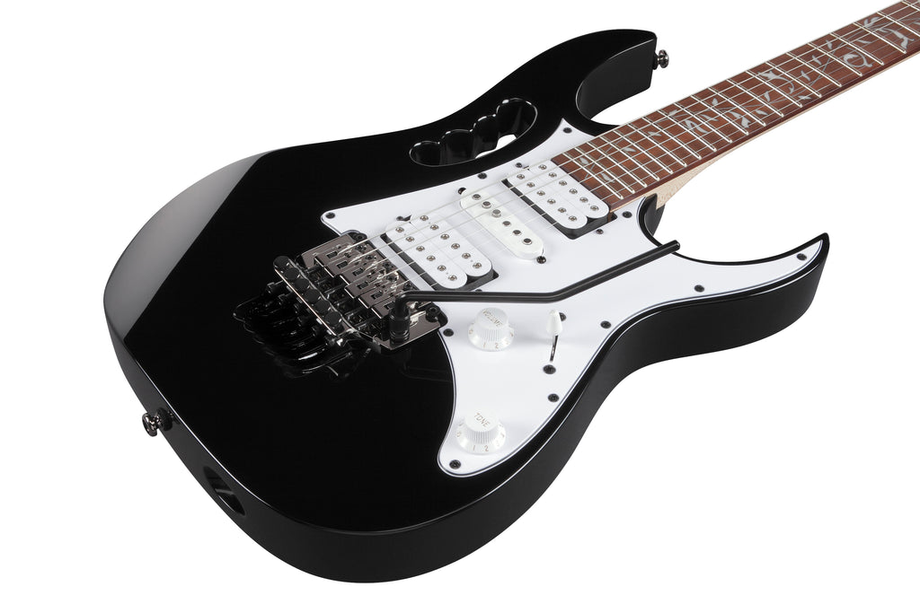 Ibanez Electric Guitar - Steve Vai Signature 6str Electric Guitar - Black - JEMJRBK