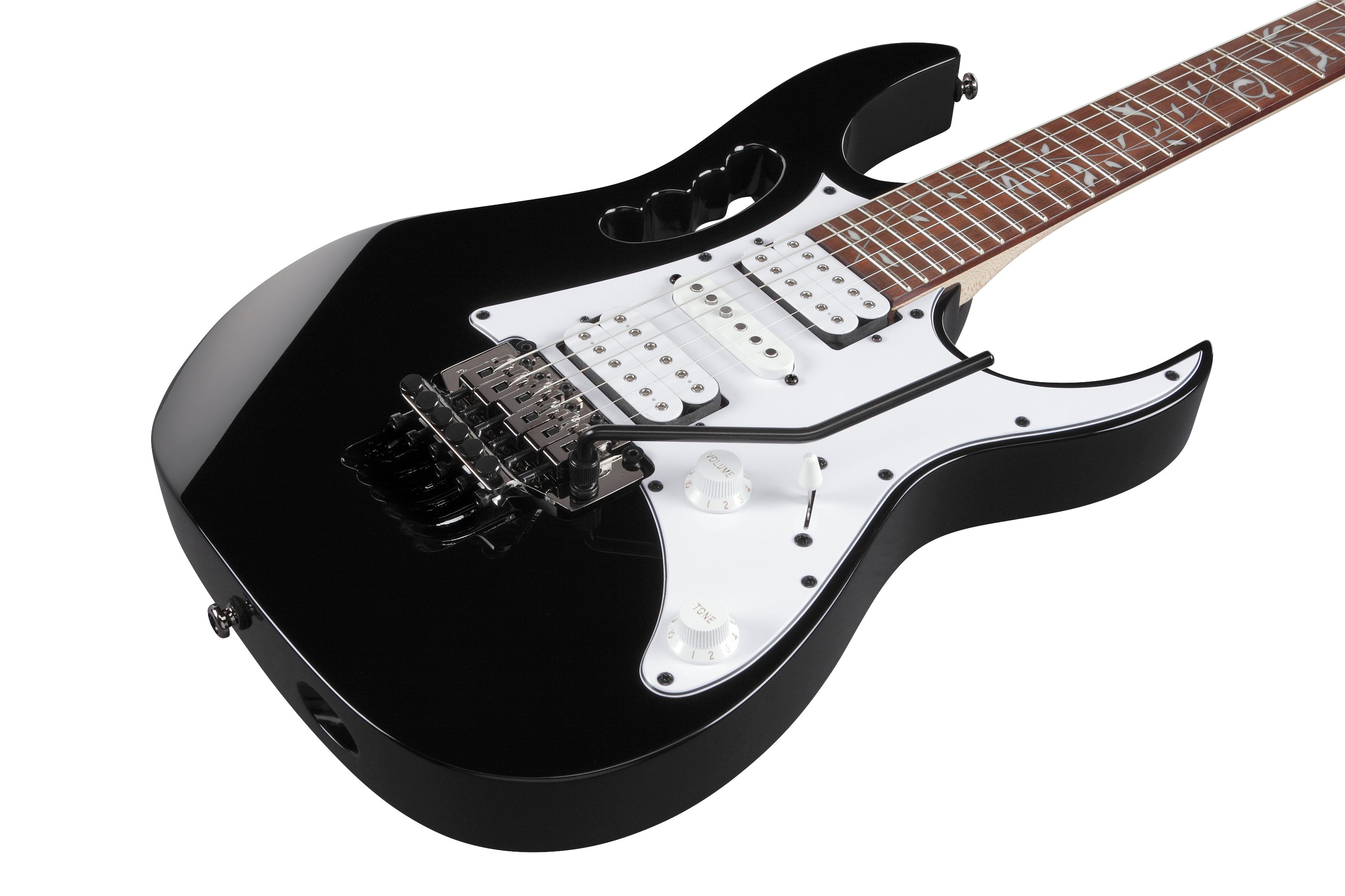 Ibanez Electric Guitar - Steve Vai Signature 6str Electric Guitar - Black - JEMJRBK