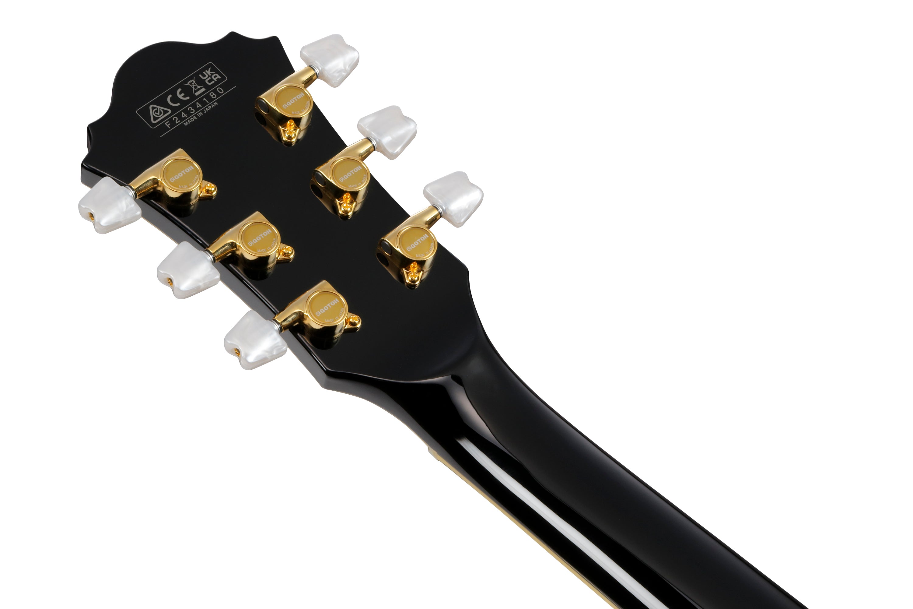 Ibanez Electric Guitar - George Benson Signature 6str Electric Guitar w/Case - Black - GB10BK