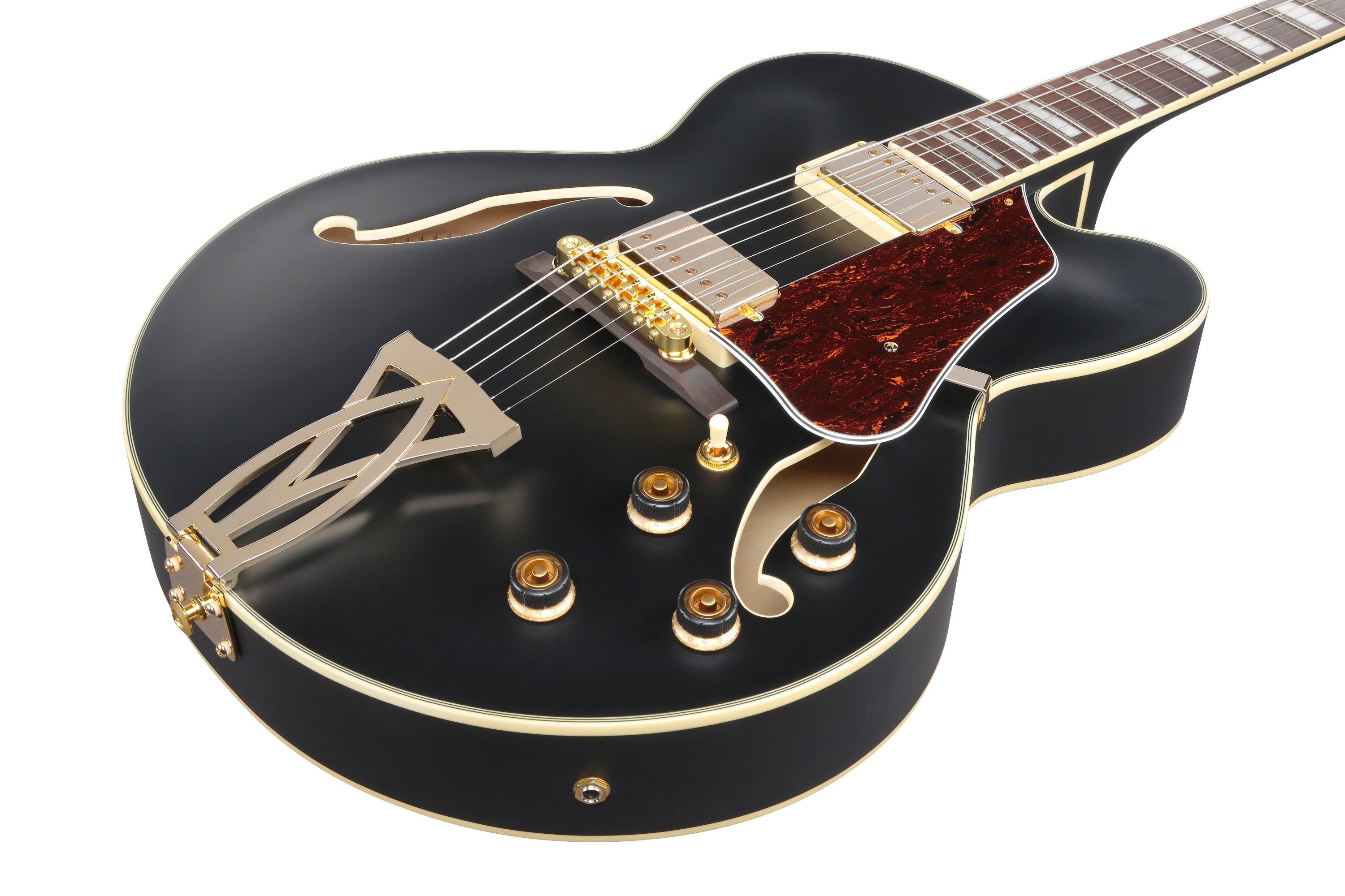 Ibanez Electric Guitar - AF Artcore 6str Electric Guitar  - Black Flat - AF75GBKF