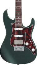 Ibanez Electric Guitar - AZ Prestige 6str Electric Guitar w/Case - Ivy Green Metallic Flat - AZ2204NVGF