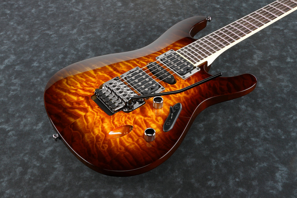 Ibanez Electric Guitar - S Standard 6str Electric Guitar  - Dragon Eye Burst - S670QMDEB