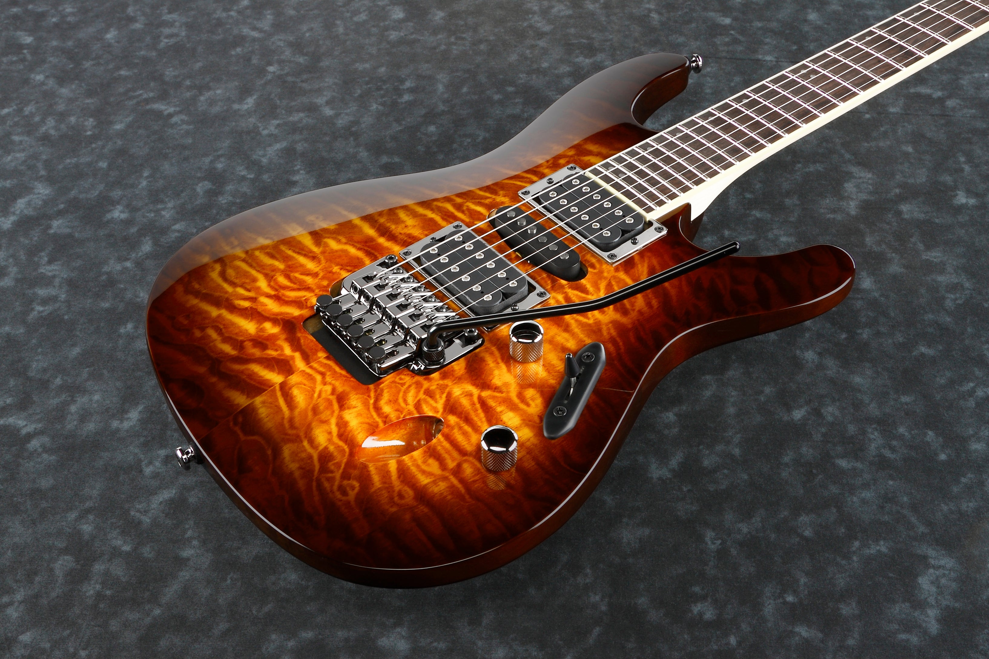 Ibanez Electric Guitar - S Standard 6str Electric Guitar  - Dragon Eye Burst - S670QMDEB