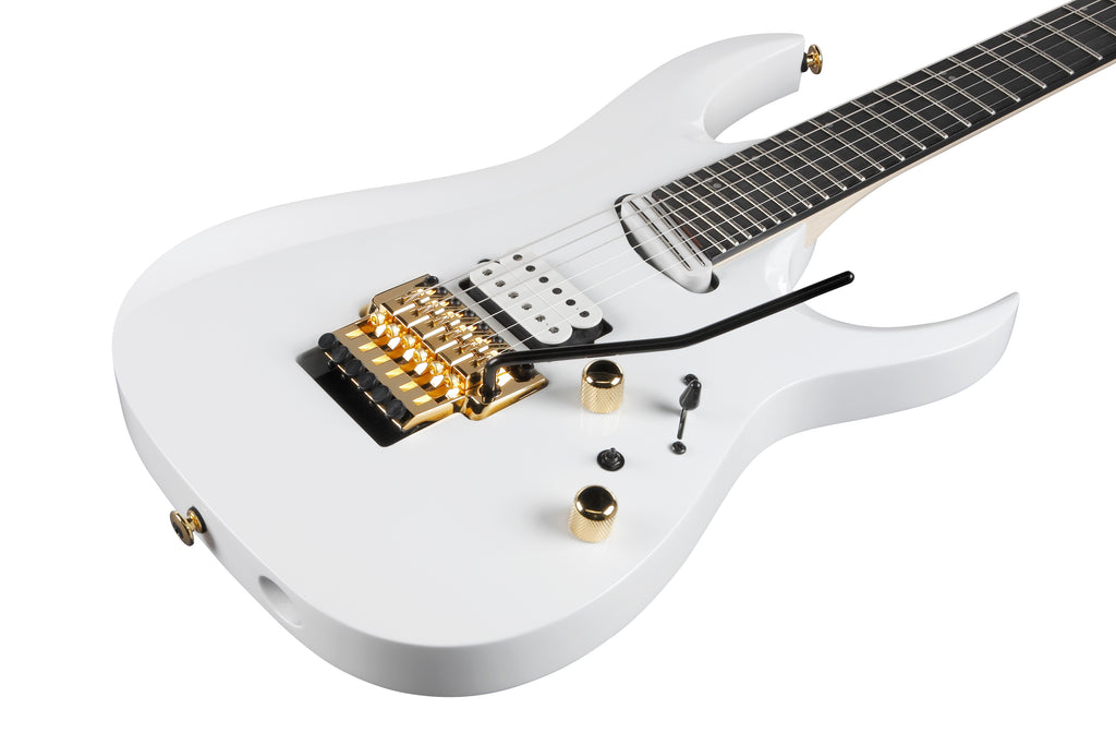 Ibanez Electric Guitar - RGA Prestige 6str Electric Guitar w/Case - White - RGA622XHWH