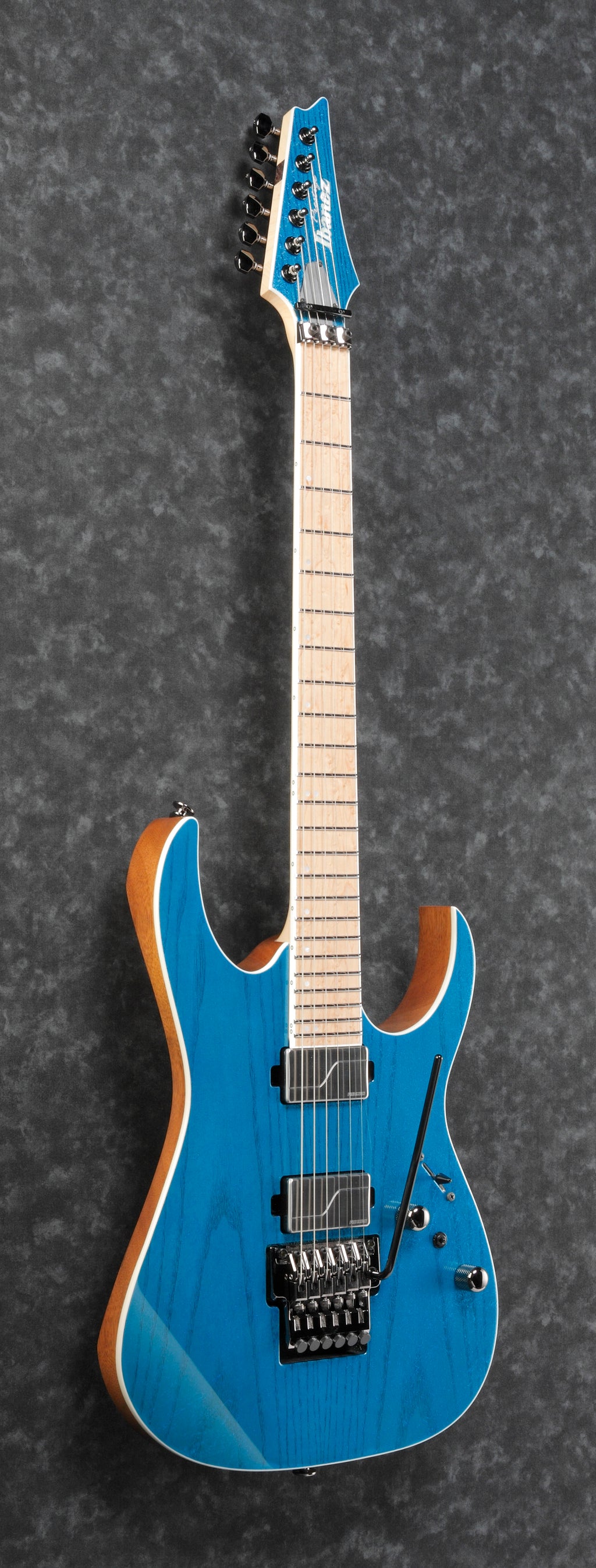 Ibanez Electric Guitar - RG Prestige 6str Electric Guitar w/Case - Frozen Ocean - RG5120MFCN
