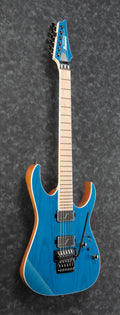 Ibanez Electric Guitar - RG Prestige 6str Electric Guitar w/Case - Frozen Ocean - RG5120MFCN