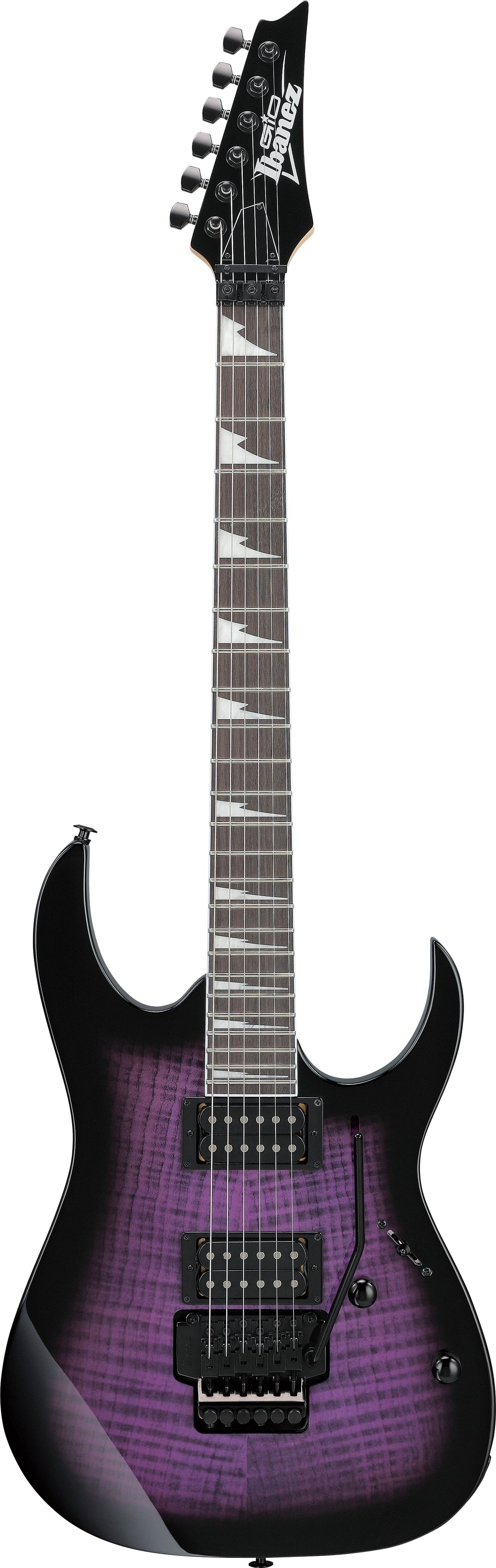 Ibanez Electric Guitar - GIO RG 6str Electric Guitar - Transparent Violet Sunburst - GRG320FATVT