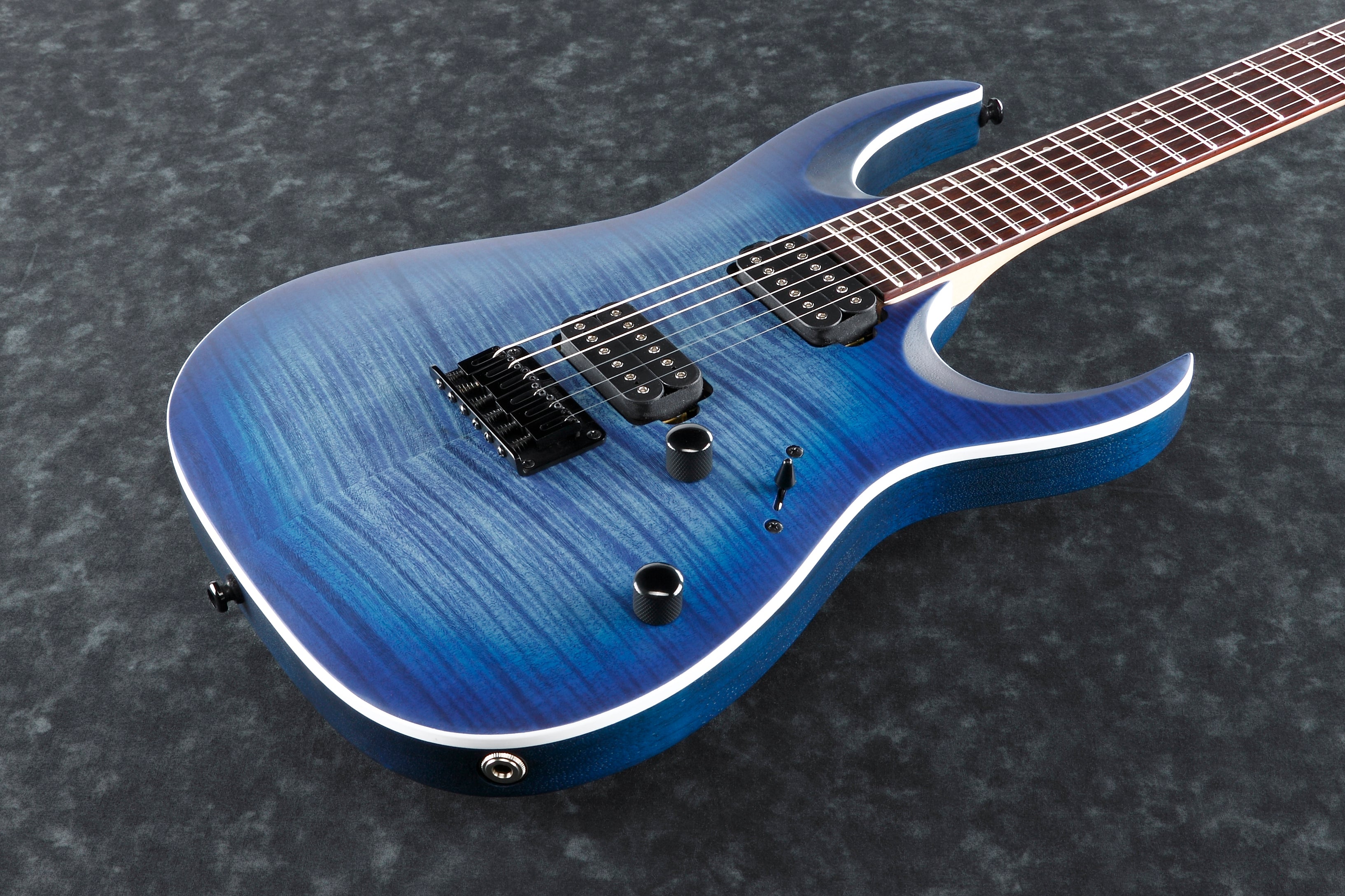 Ibanez Electric Guitar - RGA Standard 6str Electric Guitar - Blue Lagoon Burst Flat - RGA42FMBLF