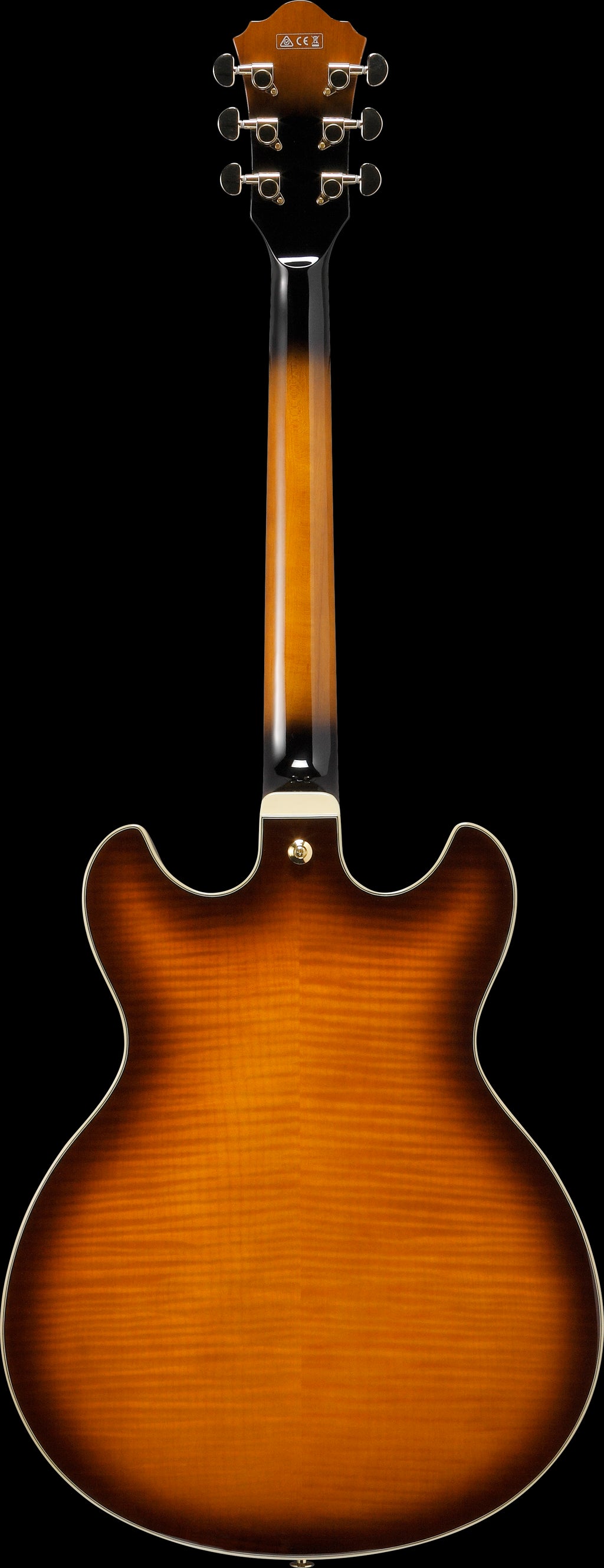 Ibanez Electric Guitar - AS Artcore Expressionist 6str Electric Guitar - Violin Sunburst - AS93FMVLS