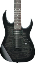 Ibanez Electric Guitar - GIO RG 7str Electric Guitar - Transparent Black Sunburst - GRG7221QATKS