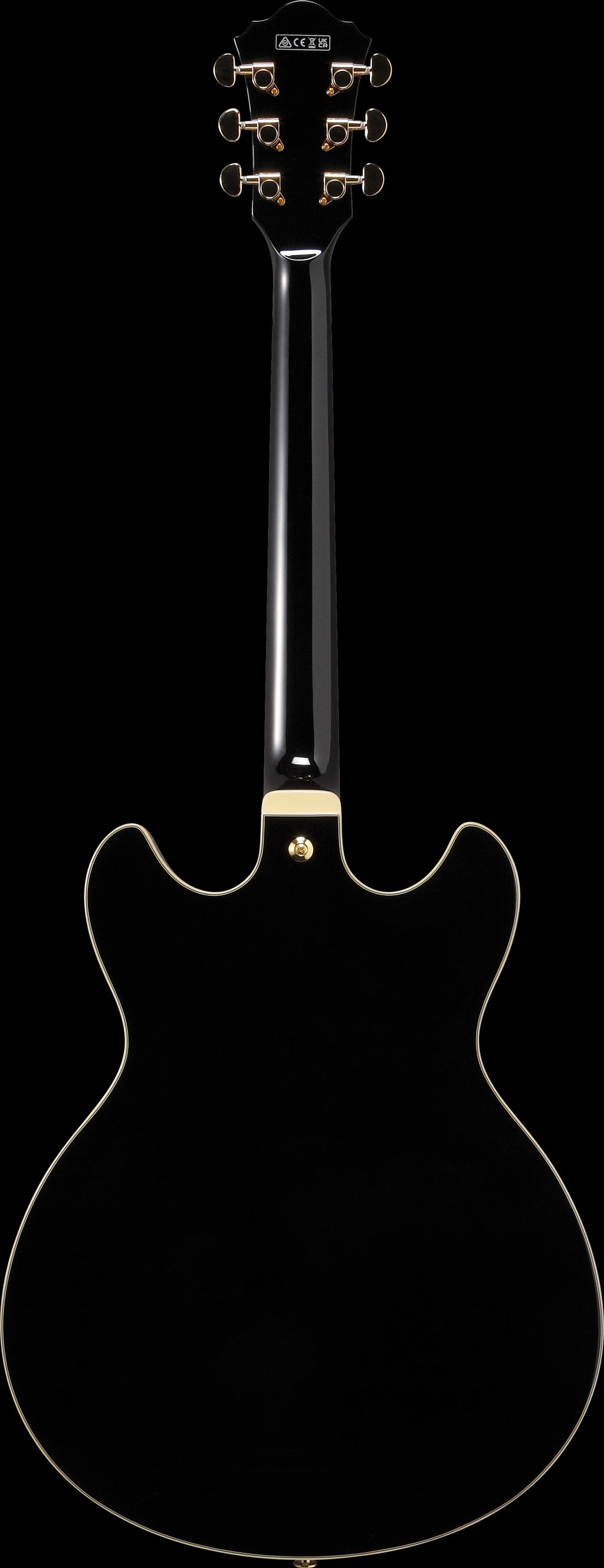 Ibanez Electric Guitar - AS Artcore Expressionist 6str Electric Guitar - Black - AS93SPBK