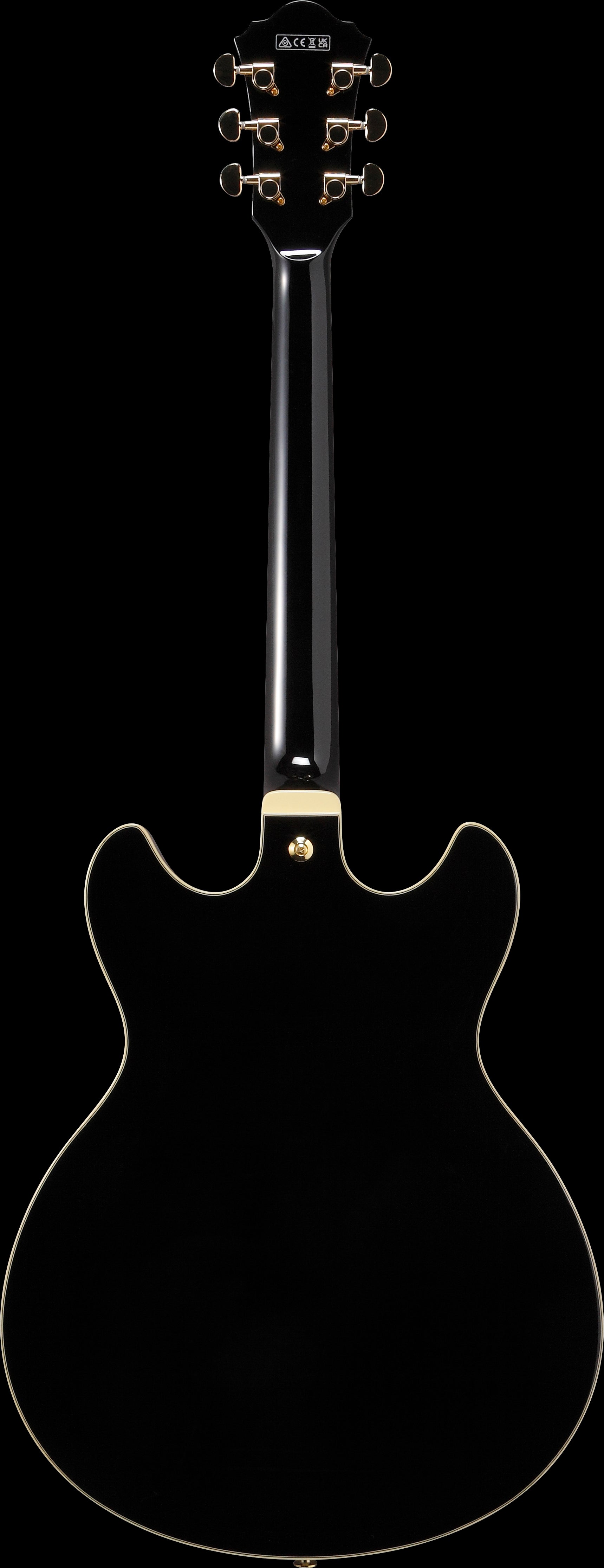 Ibanez Electric Guitar - AS Artcore Expressionist 6str Electric Guitar - Black - AS93SPBK