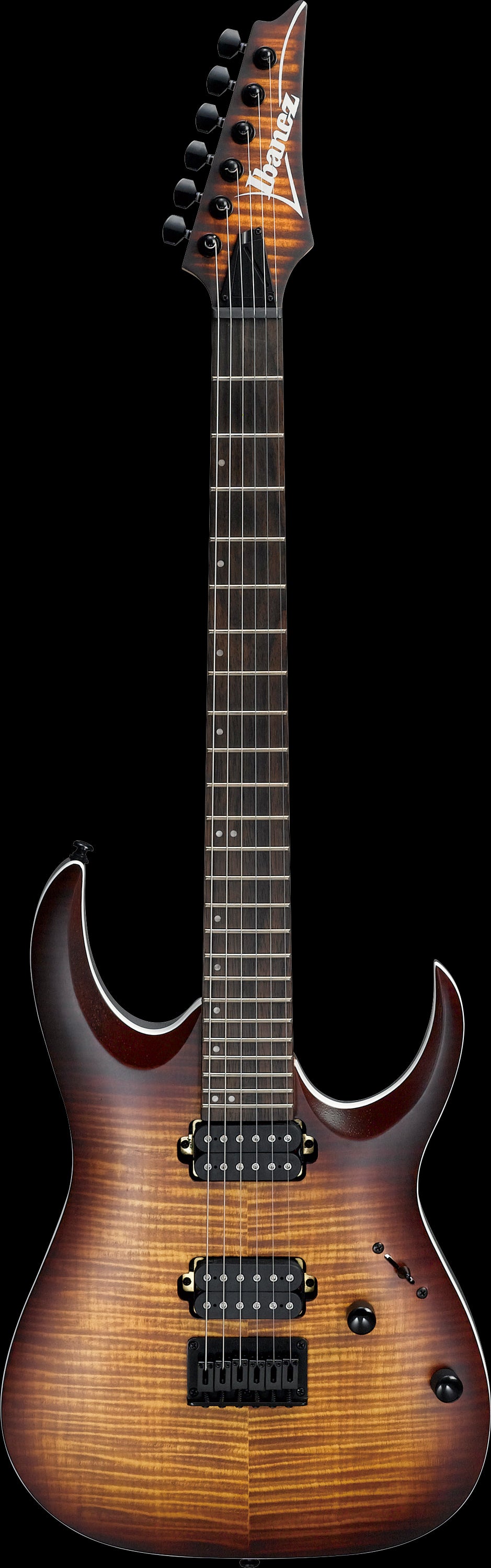 Ibanez Electric Guitar - RGA Standard 6str Electric Guitar - Dragon Eye Burst Flat - RGA42FMDEF