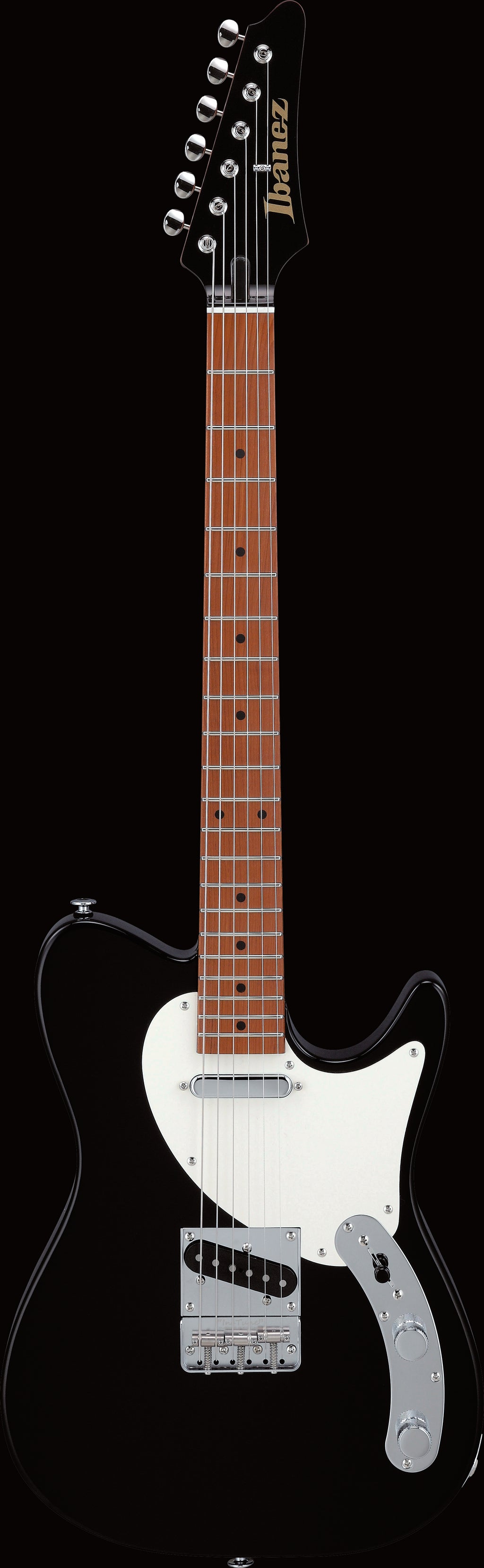 Ibanez Electric Guitar - Josh Smith Signature 6str Electric Guitar w/Case - Black - FLATV1BK