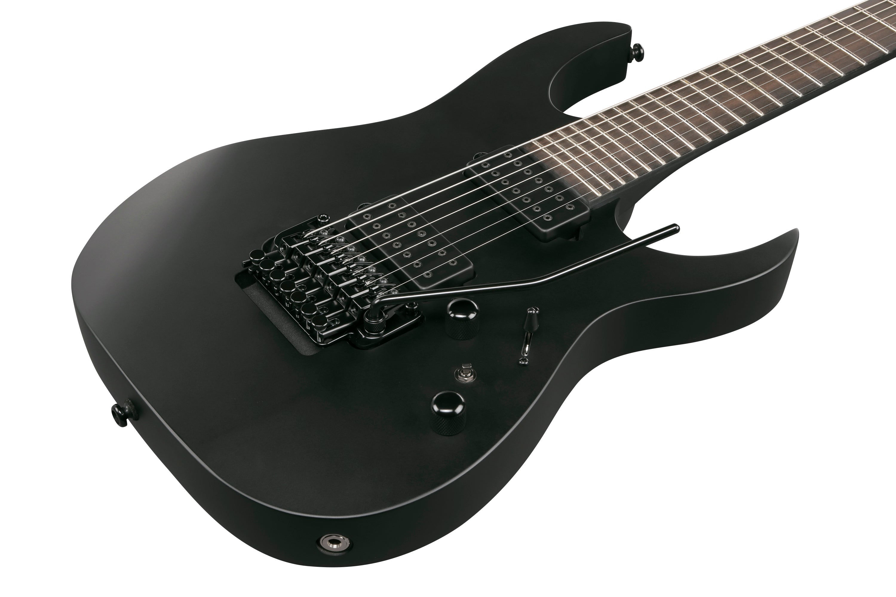 Ibanez Electric Guitar - RG Iron Label 7str Electric Guitar - Black - RGRB720BKF