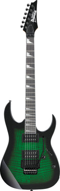 Ibanez Electric Guitar - GIO RG 6str Electric Guitar - Transparent Emerald Burst - GRG320FATEB