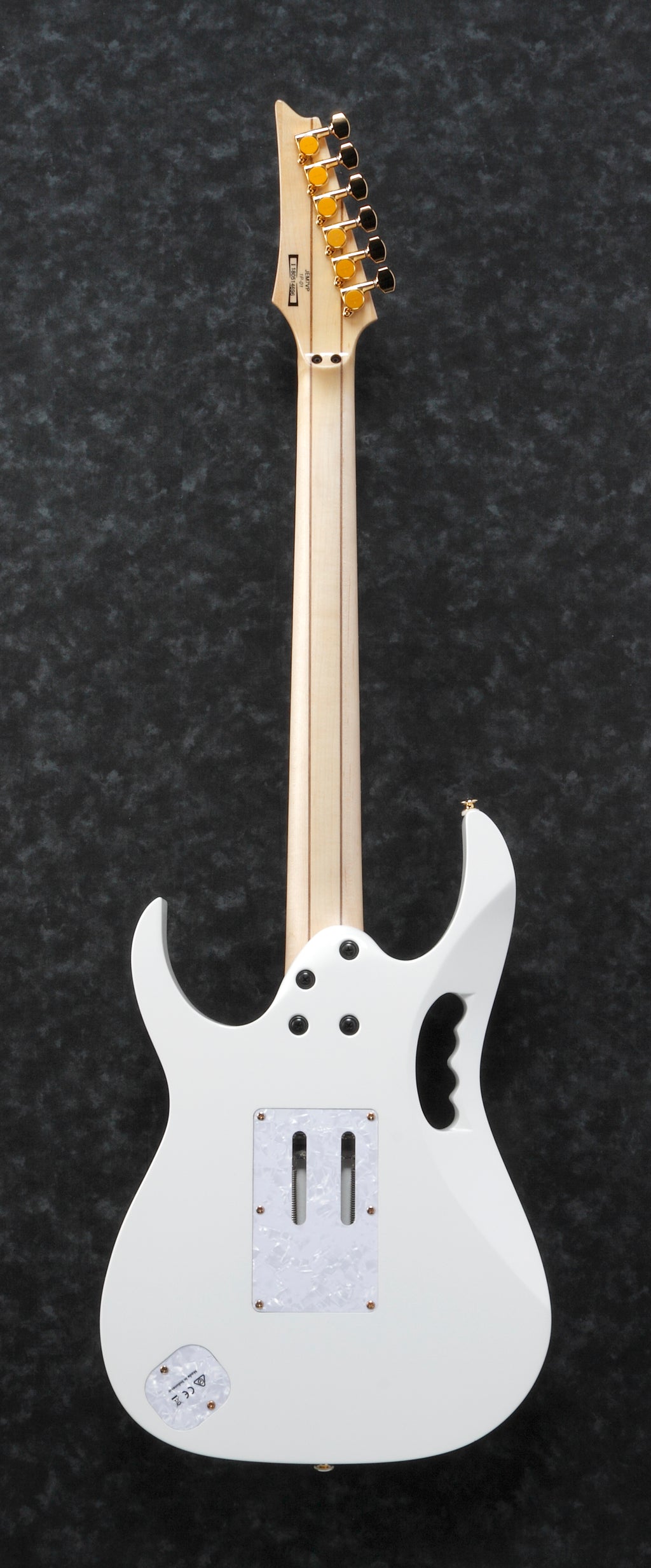 Ibanez Electric Guitar - Steve Vai Signature 6str Electric Guitar w/Bag - White - JEM7VPWH
