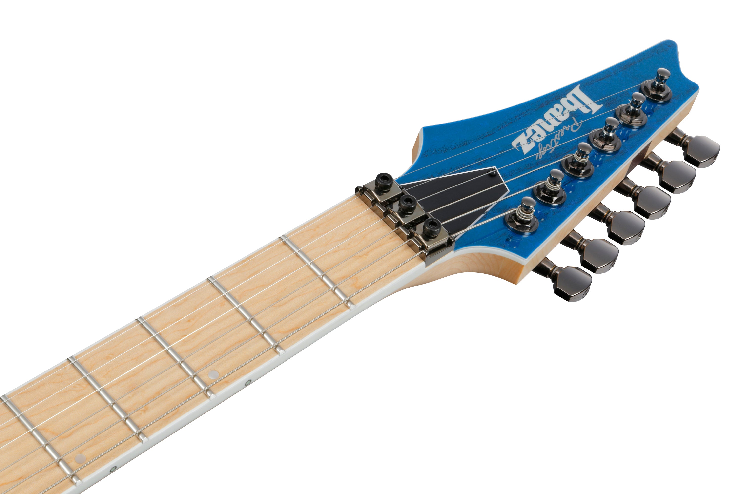 Ibanez Electric Guitar - RG Prestige 6str Electric Guitar w/Case - Frozen Ocean - RG5120MLFCN