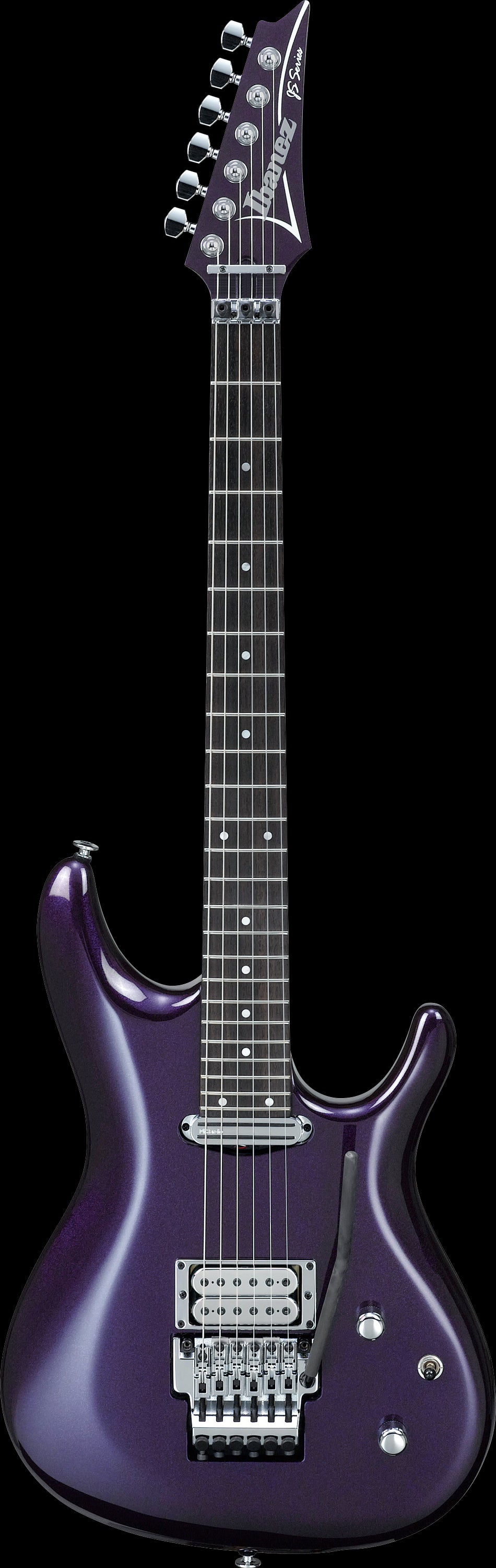 Ibanez Electric Guitar - Joe Satriani Signature 6str Electric Guitar w/Case - Muscle Car Purple - JS2450MCP