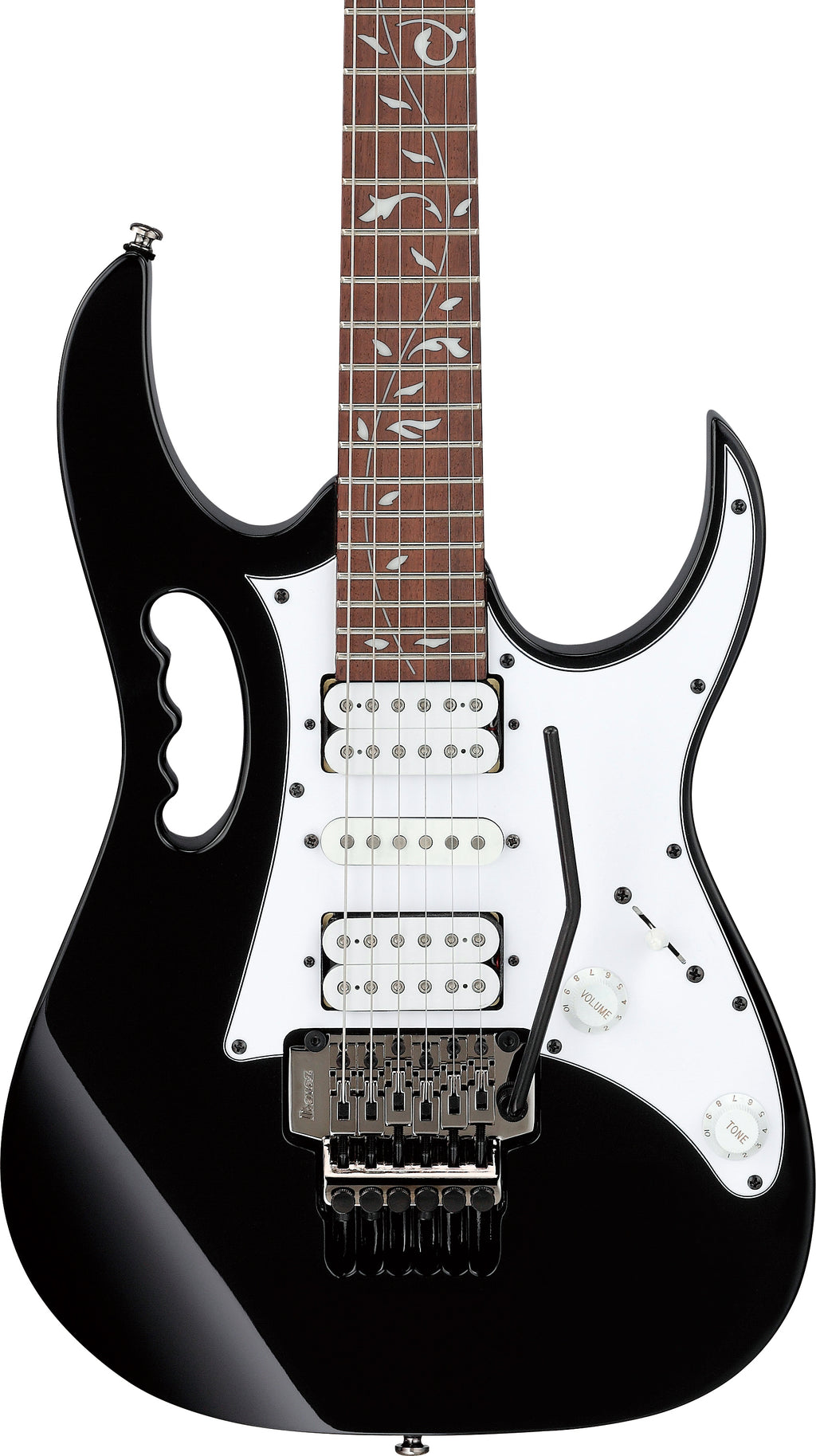 Ibanez Electric Guitar - Steve Vai Signature 6str Electric Guitar - Black - JEMJRBK